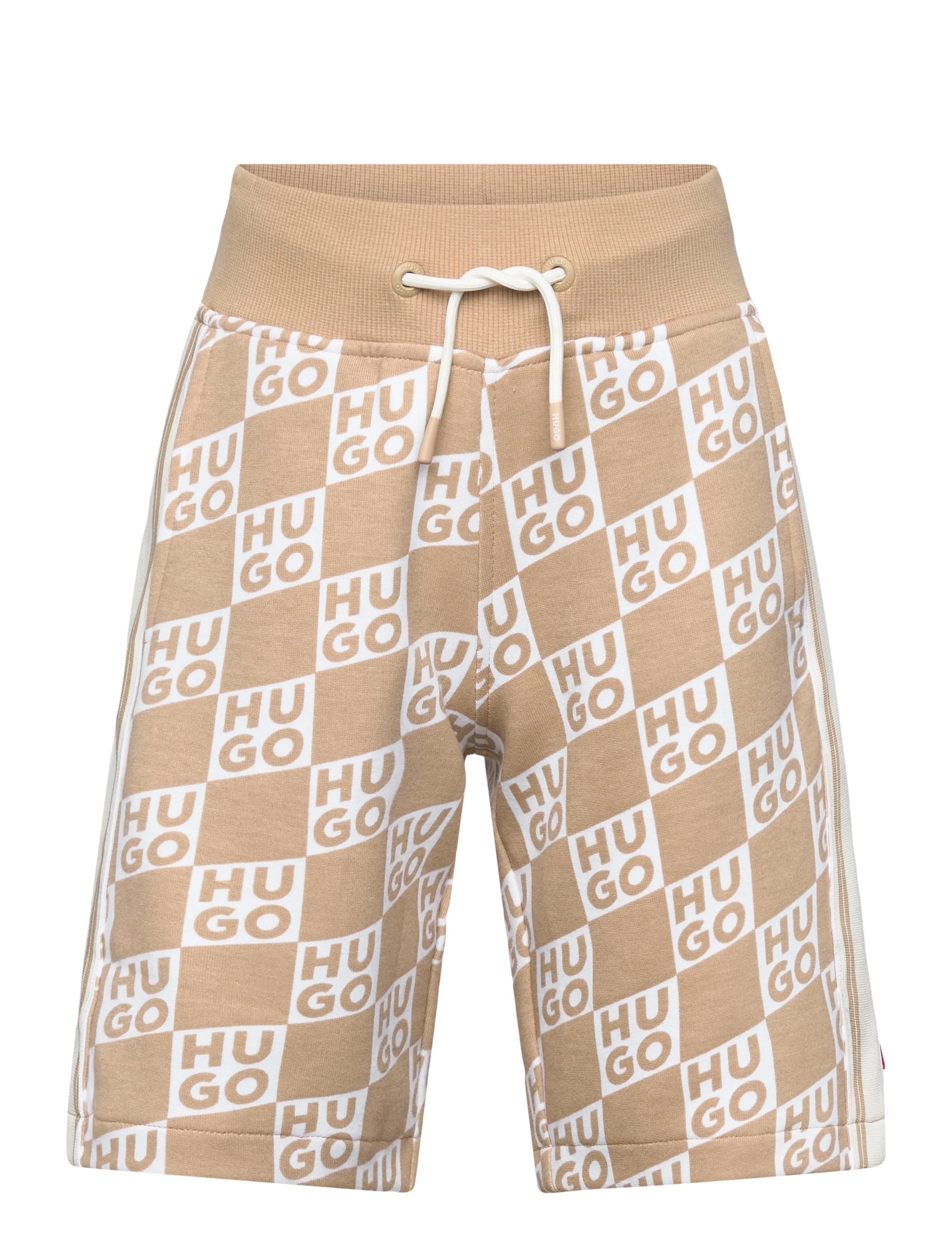 Hugo Kids SHORT - Kläder - STONE / beige
