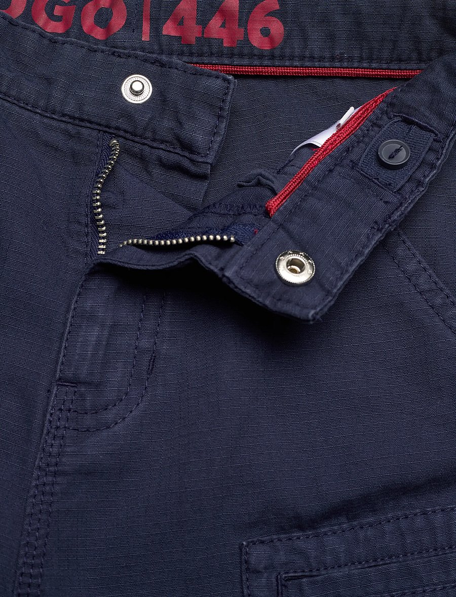 Hugo Kids - SHORT - lühikesed kargopüksid - navy - 3