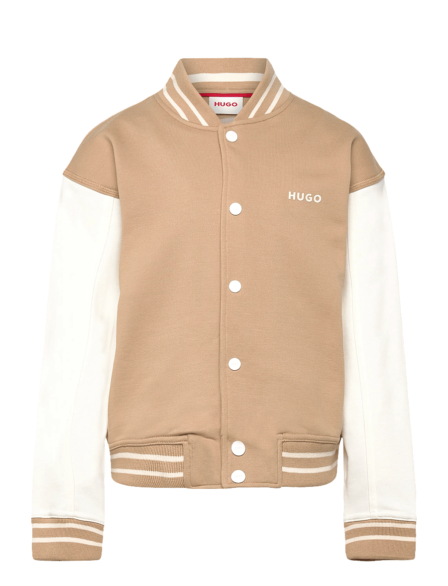 Hugo Kids - CARDIGAN - bomberjacken - stone - 0