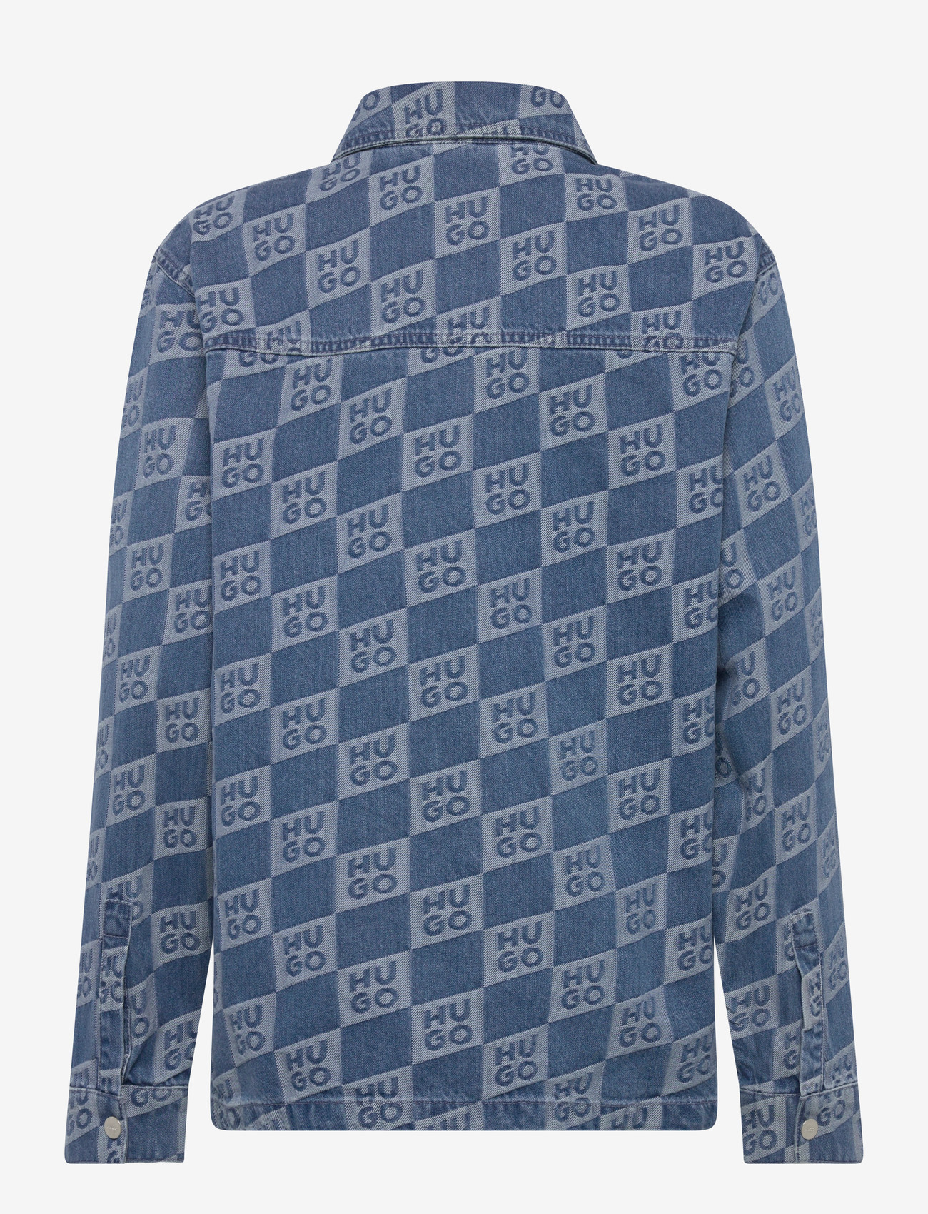 Hugo Kids - LONG SLEEVED DENIM SHIRT - långärmade skjortor - double stone + brush - 1