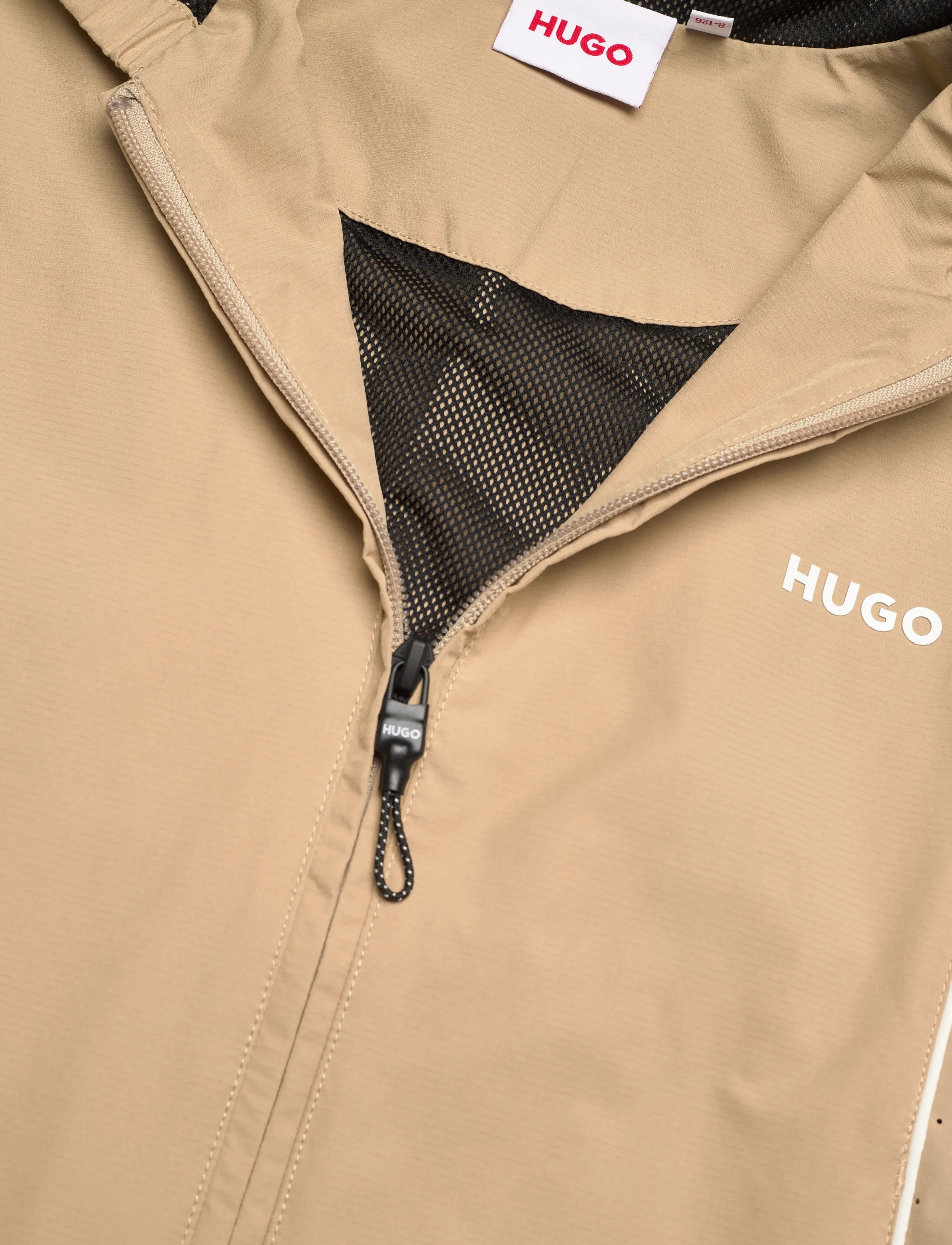 Hugo Kids - HOODED CARDIGAN - windjacken - stone - 2