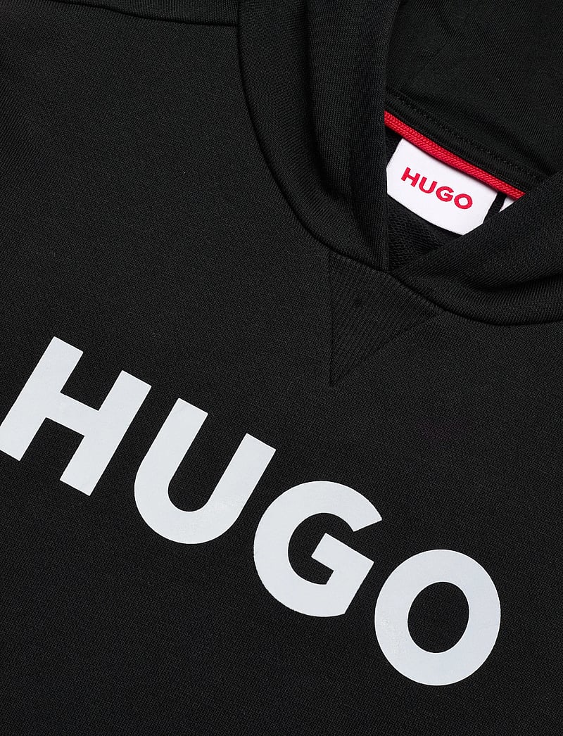 Hugo Kids - HOODED SWEATSHIRT - kapuzenpullover - black - 2