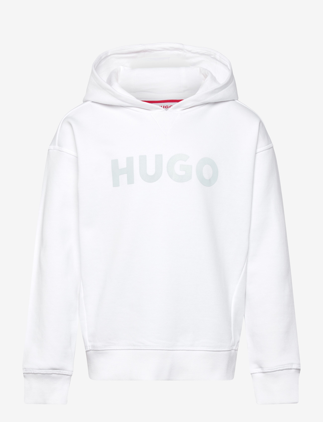 Hugo Kids - HOODED SWEATSHIRT - hættetrøjer - white - 0