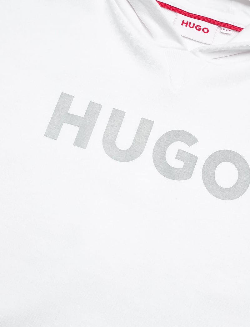 Hugo Kids - HOODED SWEATSHIRT - kapuzenpullover - white - 2