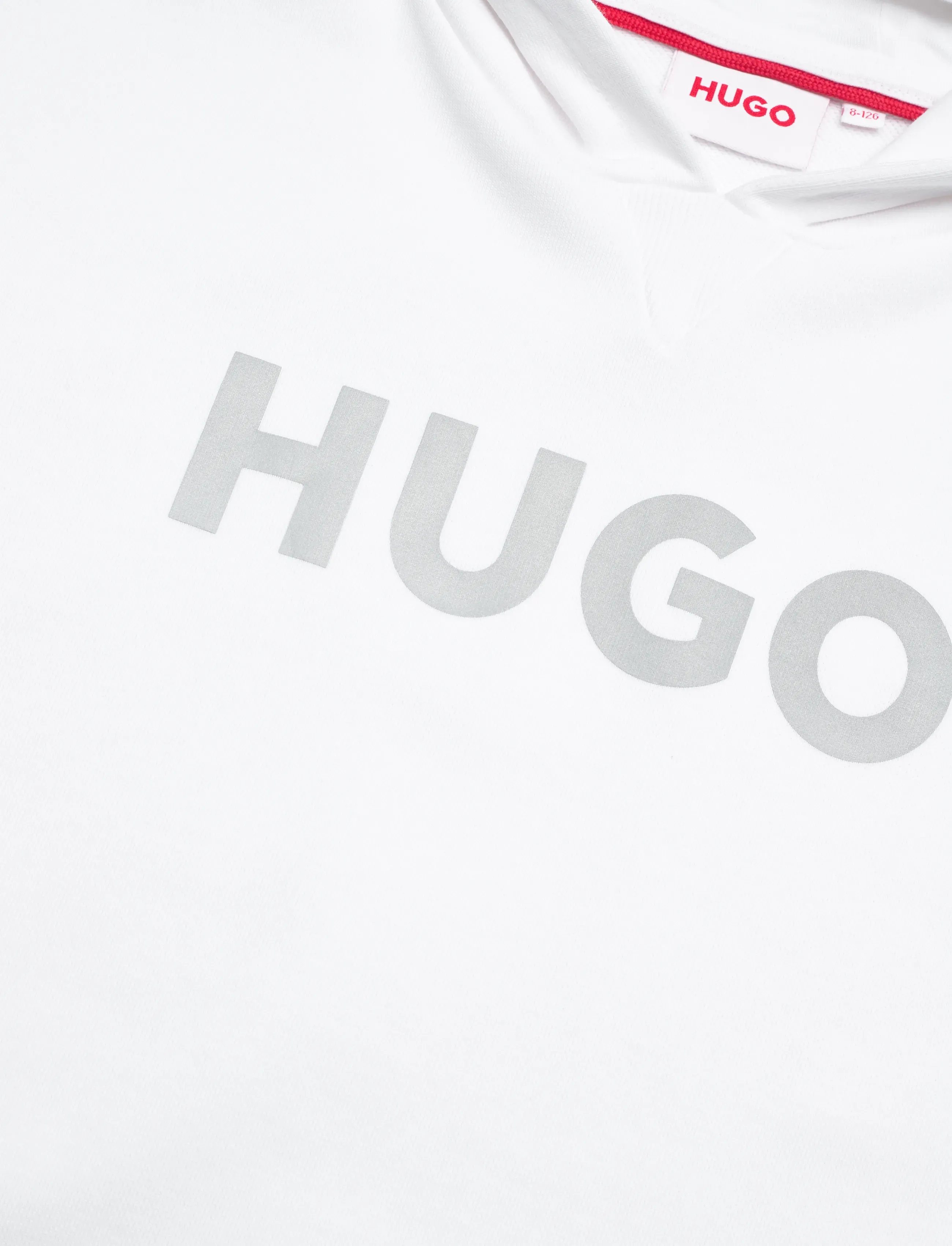 Hugo Kids - HOODED SWEATSHIRT - kapuzenpullover - white - 2
