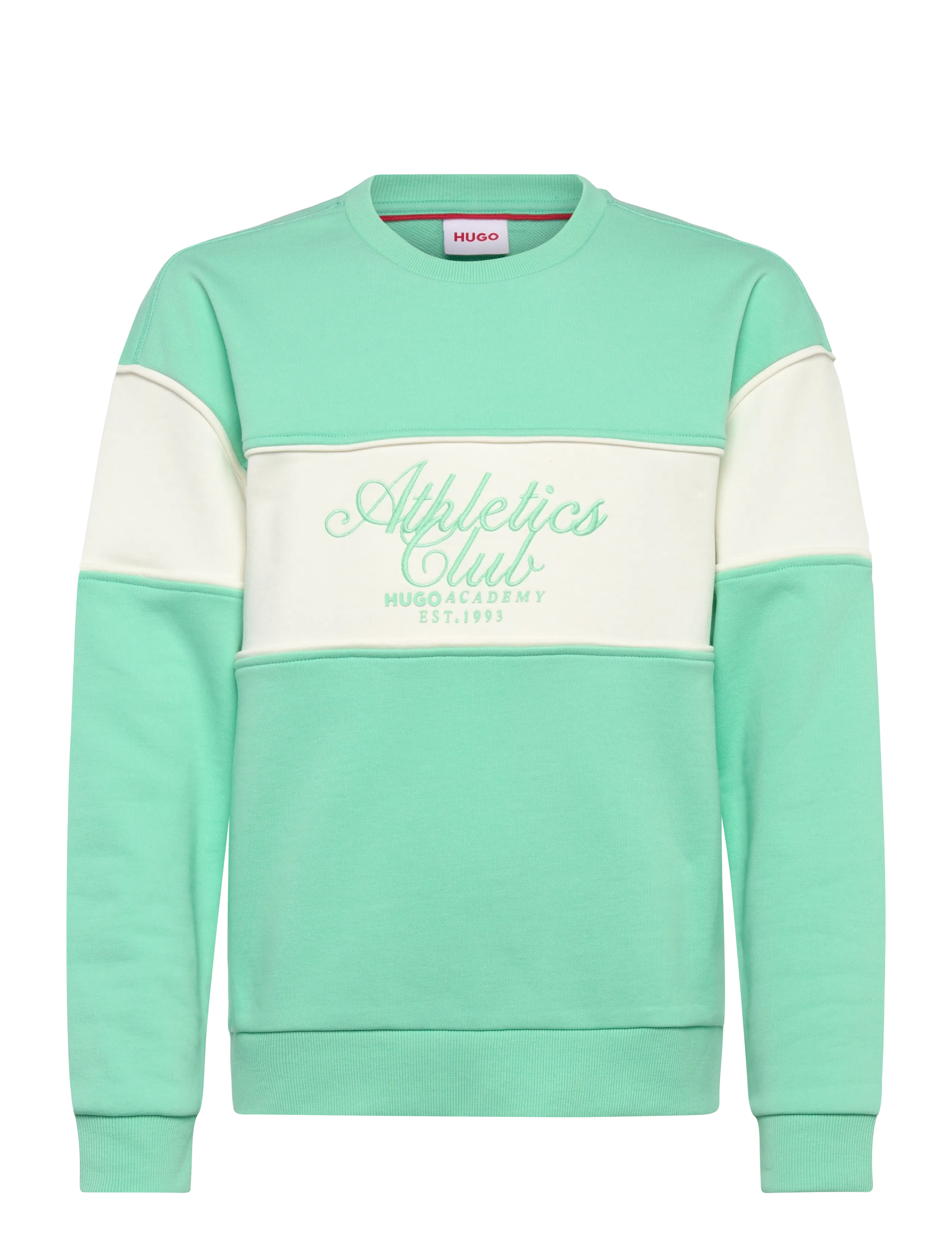 HUGO Kinder Sweatshirt Grün - 128 - Kinder