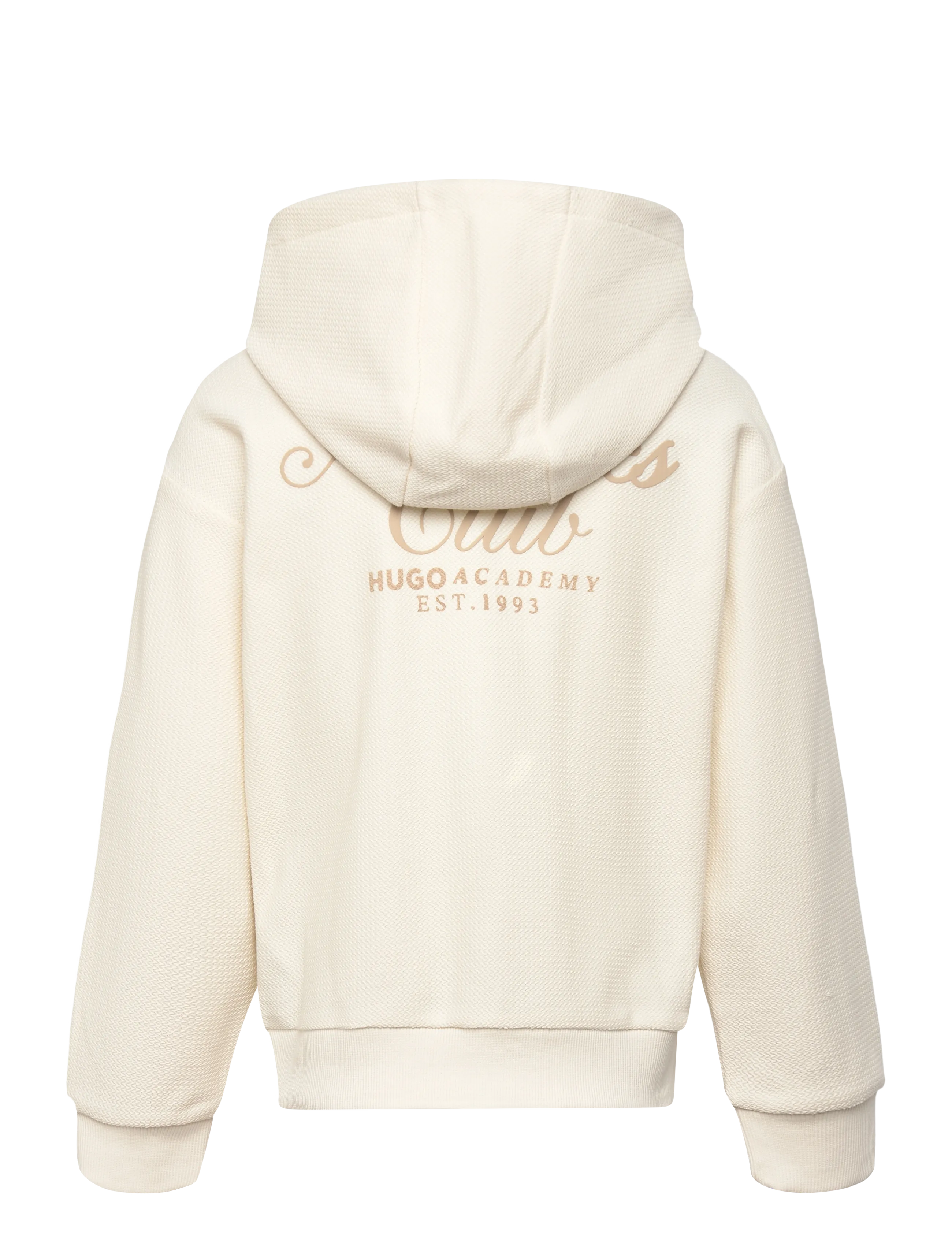 Hugo Kids - HOODED CARDIGAN - Õhukesed joped - off white - 1