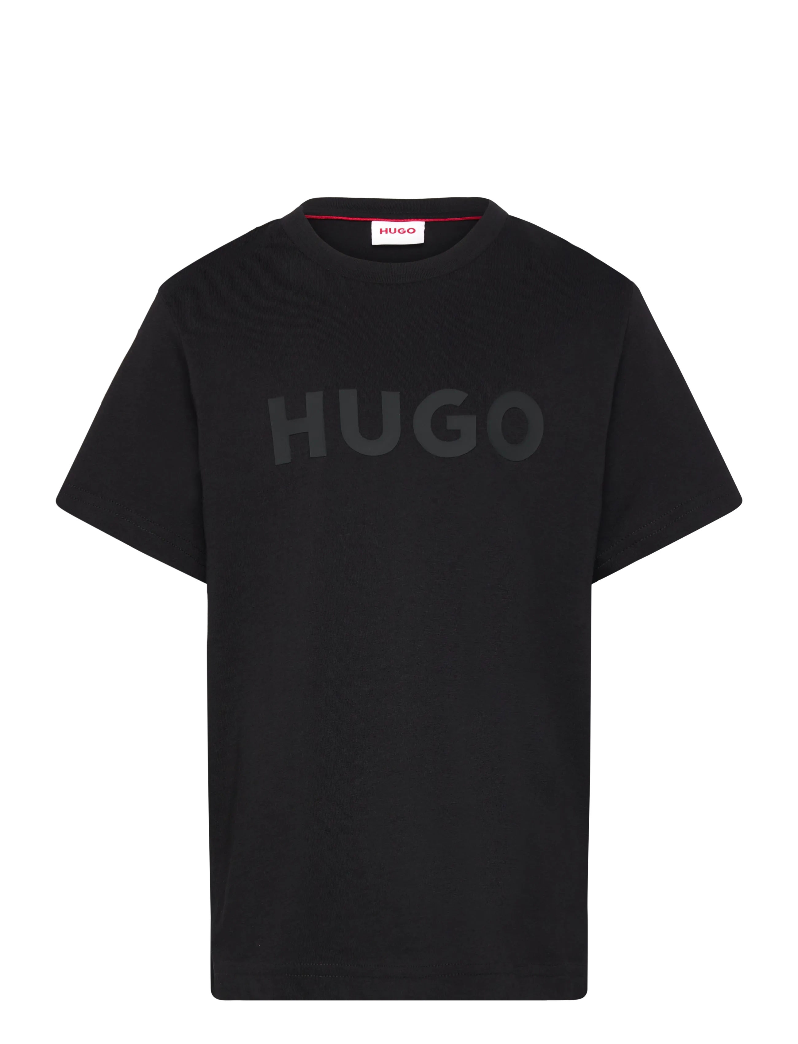 Hugo Kids Short Sleeves Tee-Shirt, 150, T-shirts, Schwarz - Short-sleeved, Kinder