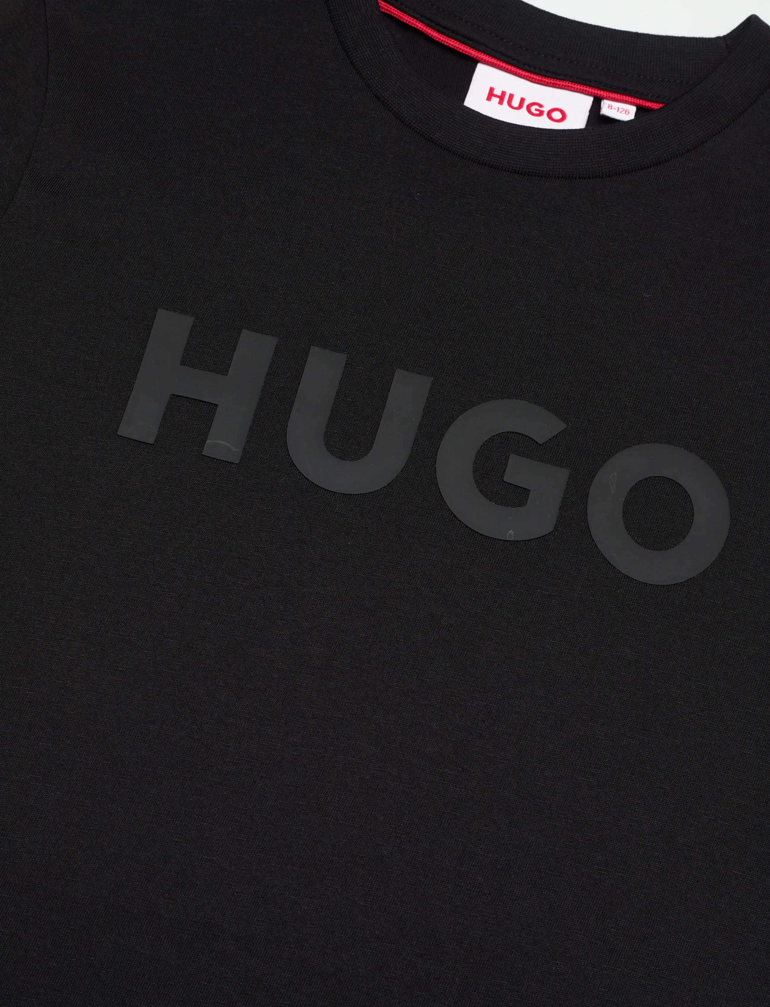 Hugo Kids - SHORT SLEEVES TEE-SHIRT - marškinėliai trumpomis rankovėmis - black - 2