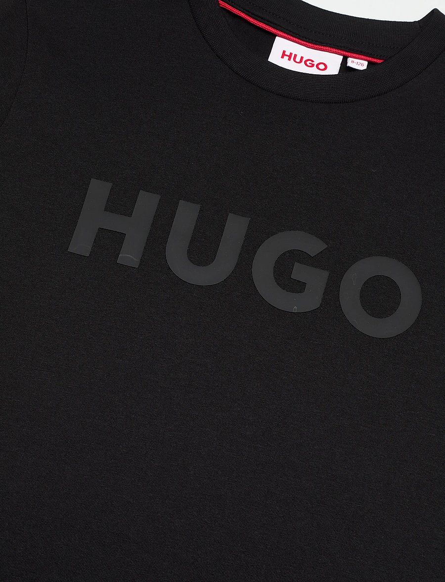 Hugo Kids - SHORT SLEEVES TEE-SHIRT - lühikeste varrukatega t-särgid - black - 2