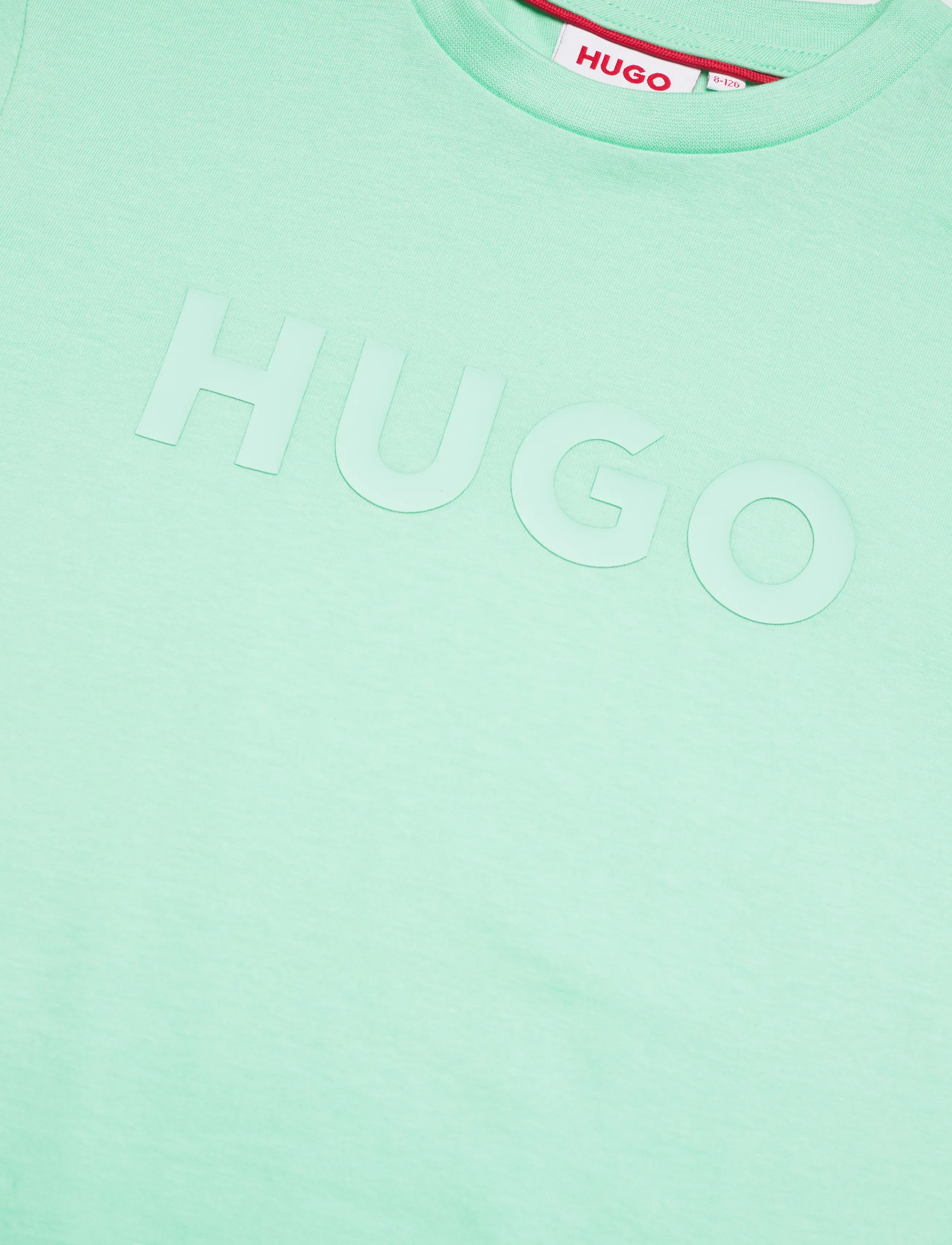 Hugo Kids - SHORT SLEEVES TEE-SHIRT - kortærmede t-shirts - green - 2