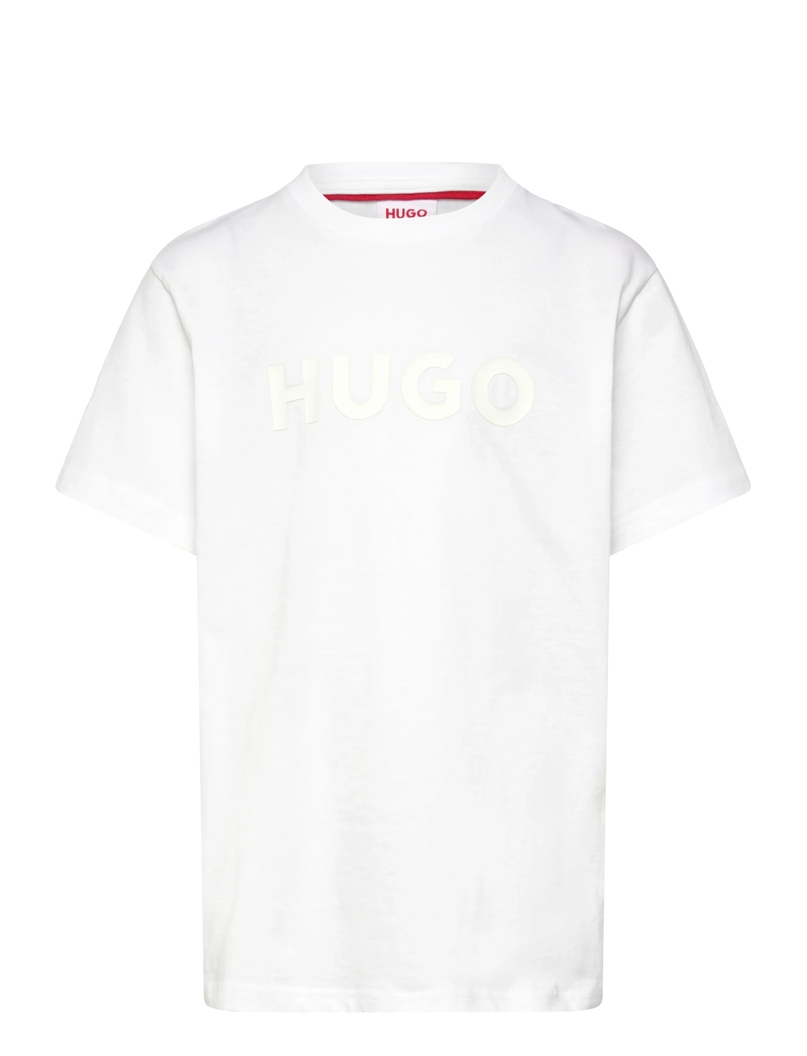 Hugo Kids Short Sleeves Tee-Shirt, 114, T-shirts, Weiß - Short-sleeved, Kinder