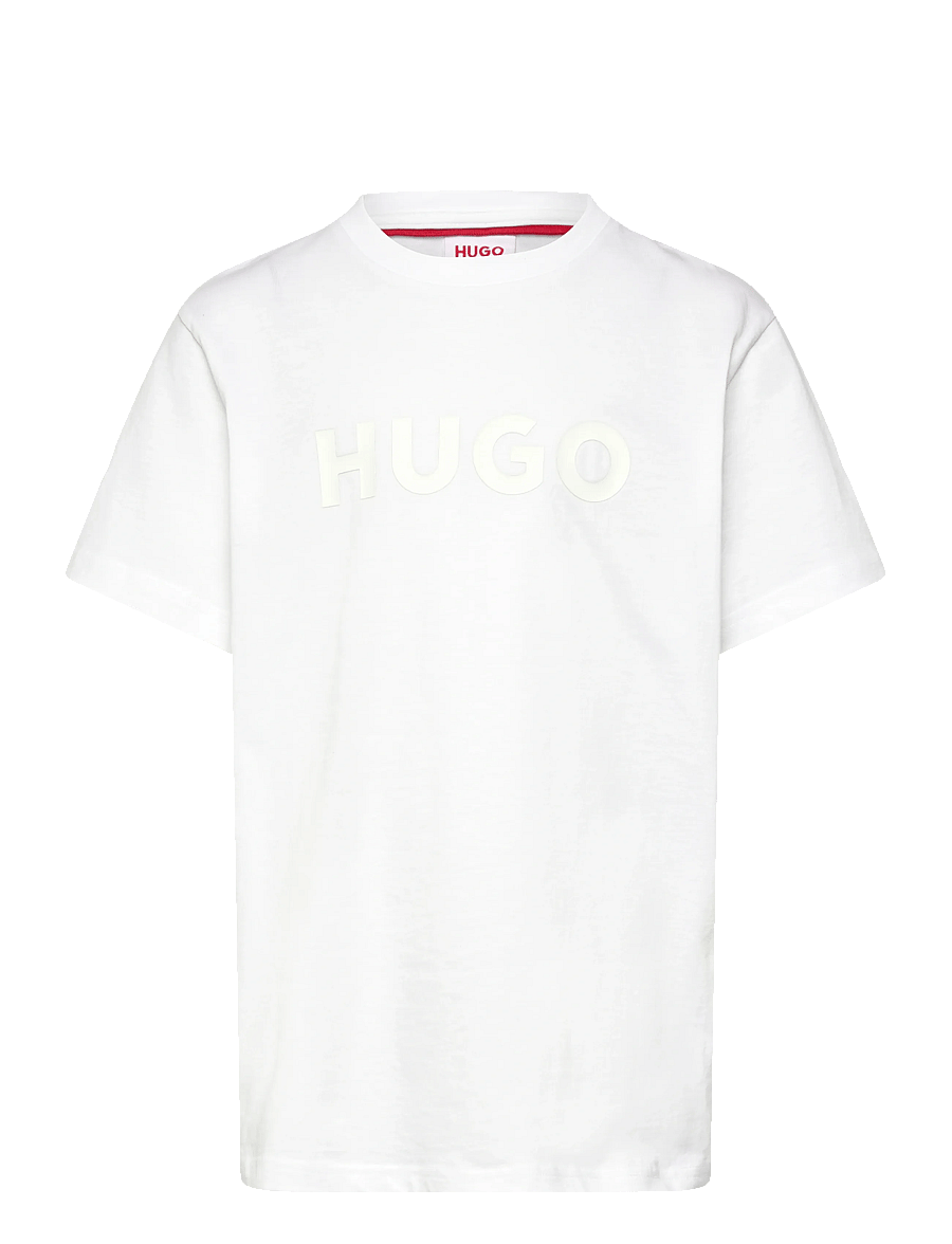 Hugo Kids - SHORT SLEEVES TEE-SHIRT - kurzärmelige - white - 0