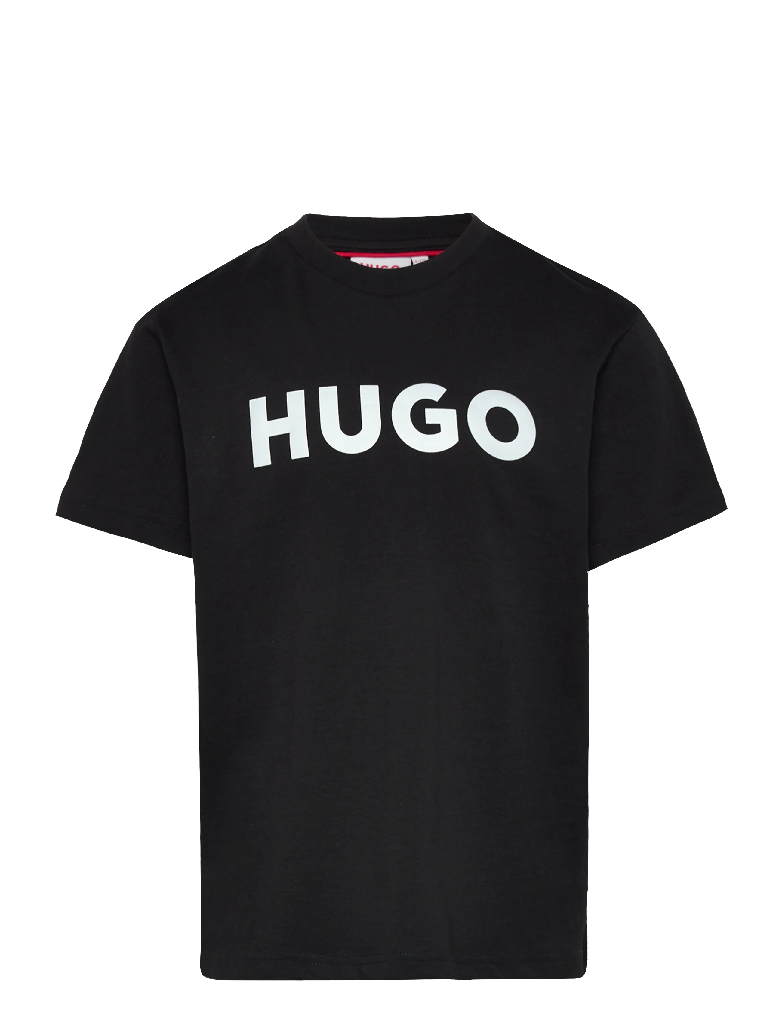 Hugo Kids Short Sleeves Tee-Shirt, 114, T-shirts, Schwarz - Short-sleeved, Kinder