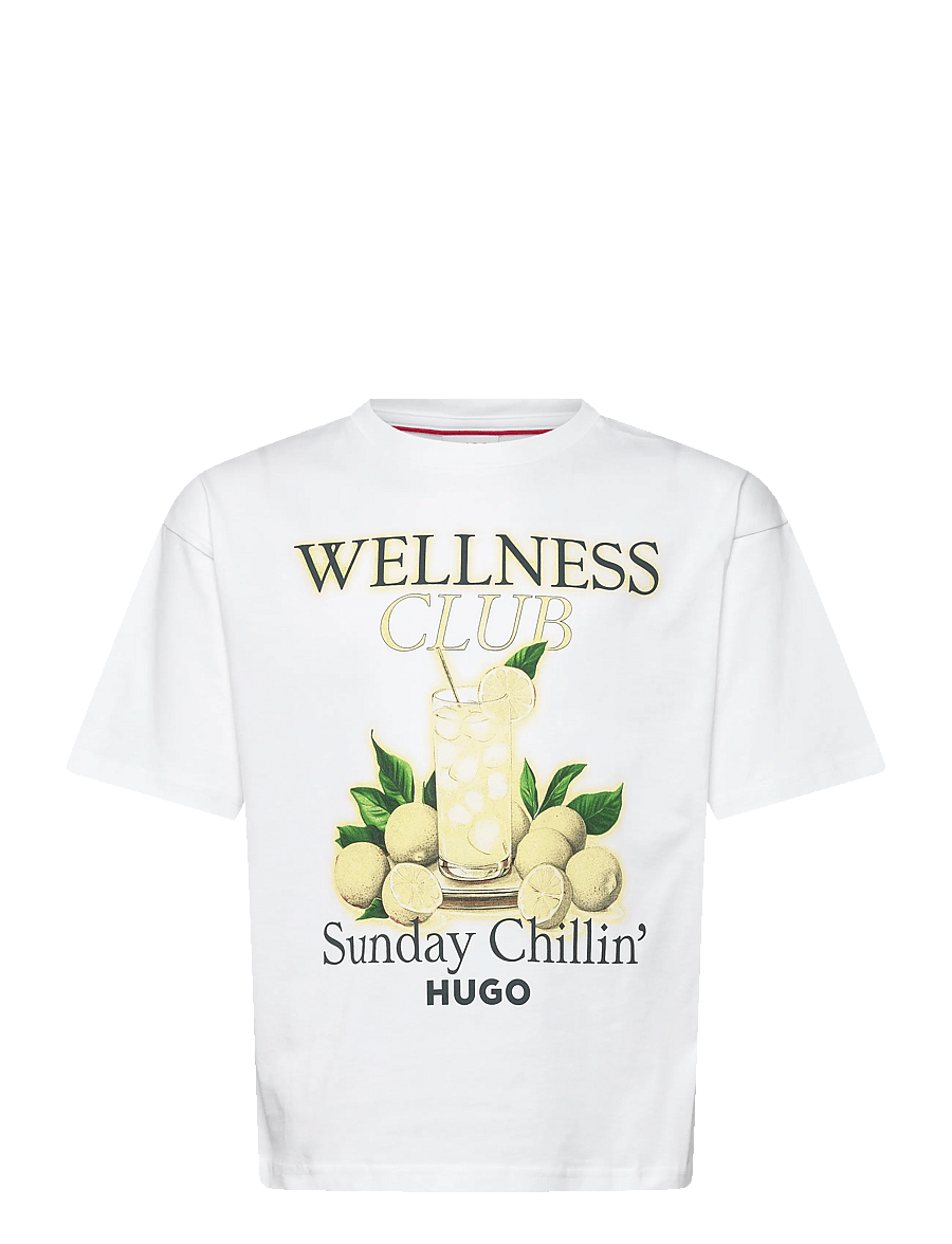 Hugo Kids - T-SHIRT - kurzärmelige - white - 0