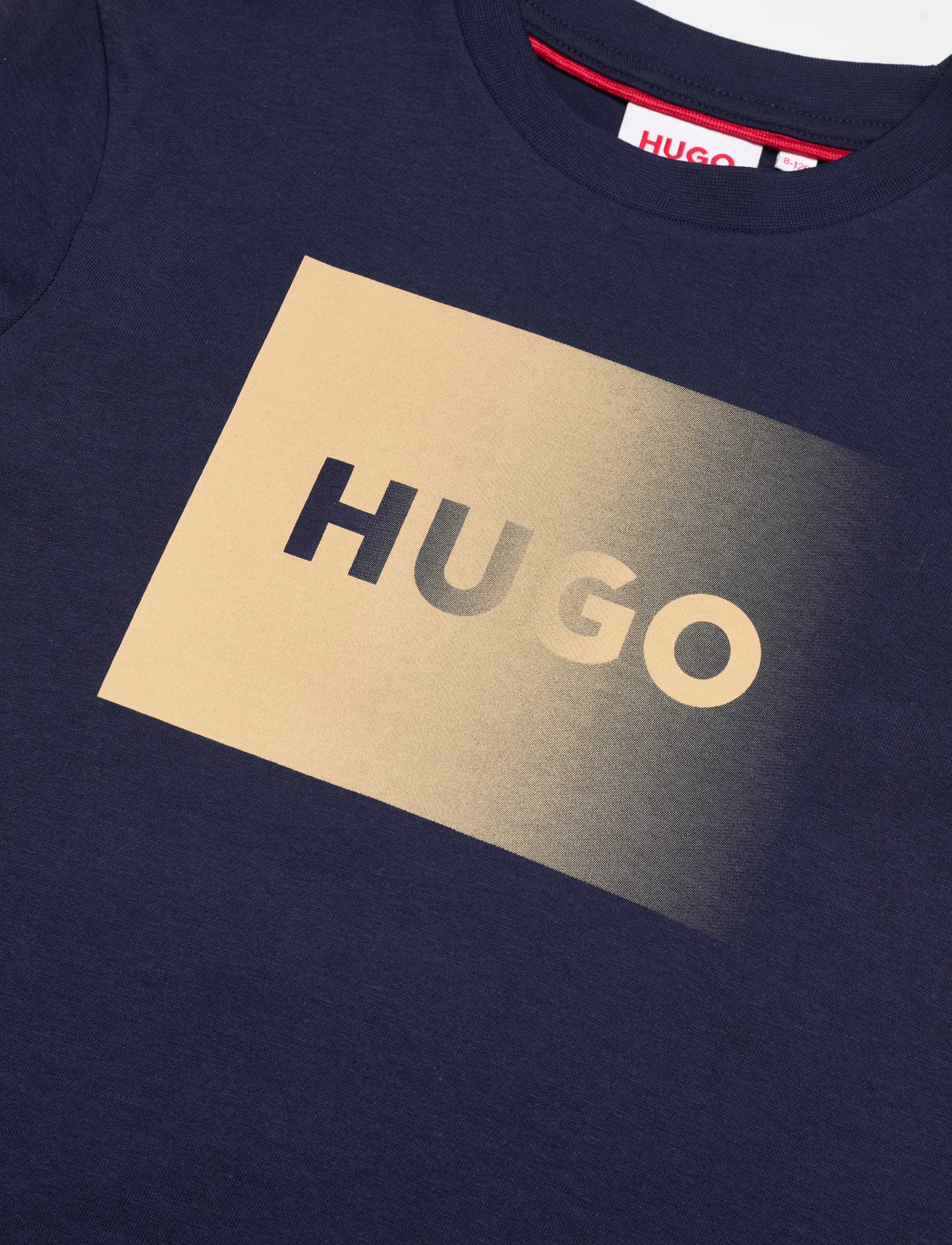 Hugo Kids - SHORT SLEEVES TEE-SHIRT - kortærmede t-shirts - navy - 2