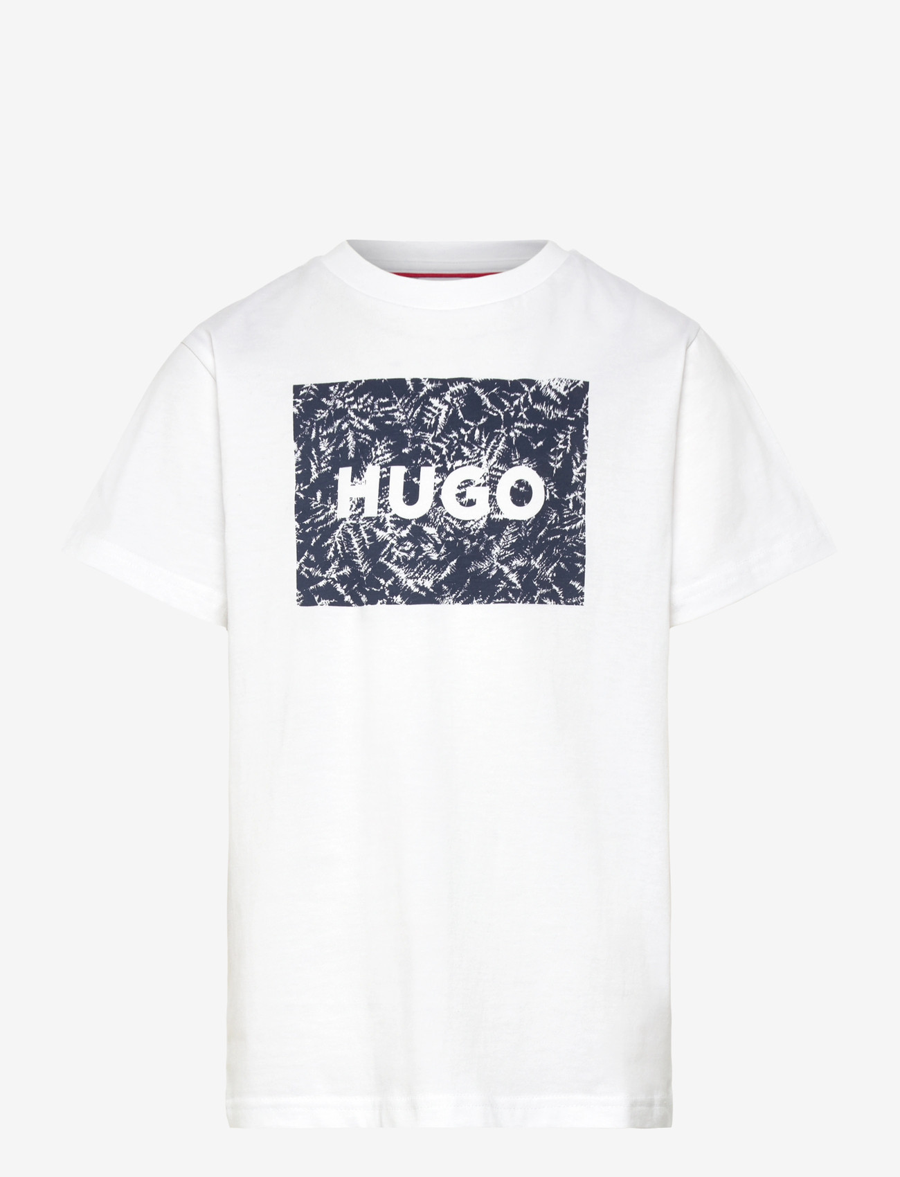 Hugo Kids - SHORT SLEEVES TEE-SHIRT - kortärmade t-shirts - white - 0