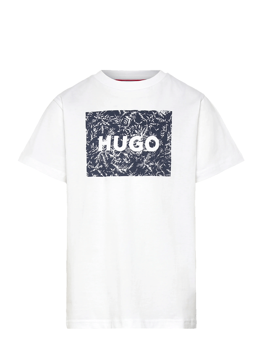 Hugo Kids - SHORT SLEEVES TEE-SHIRT - kurzärmelige - white - 0
