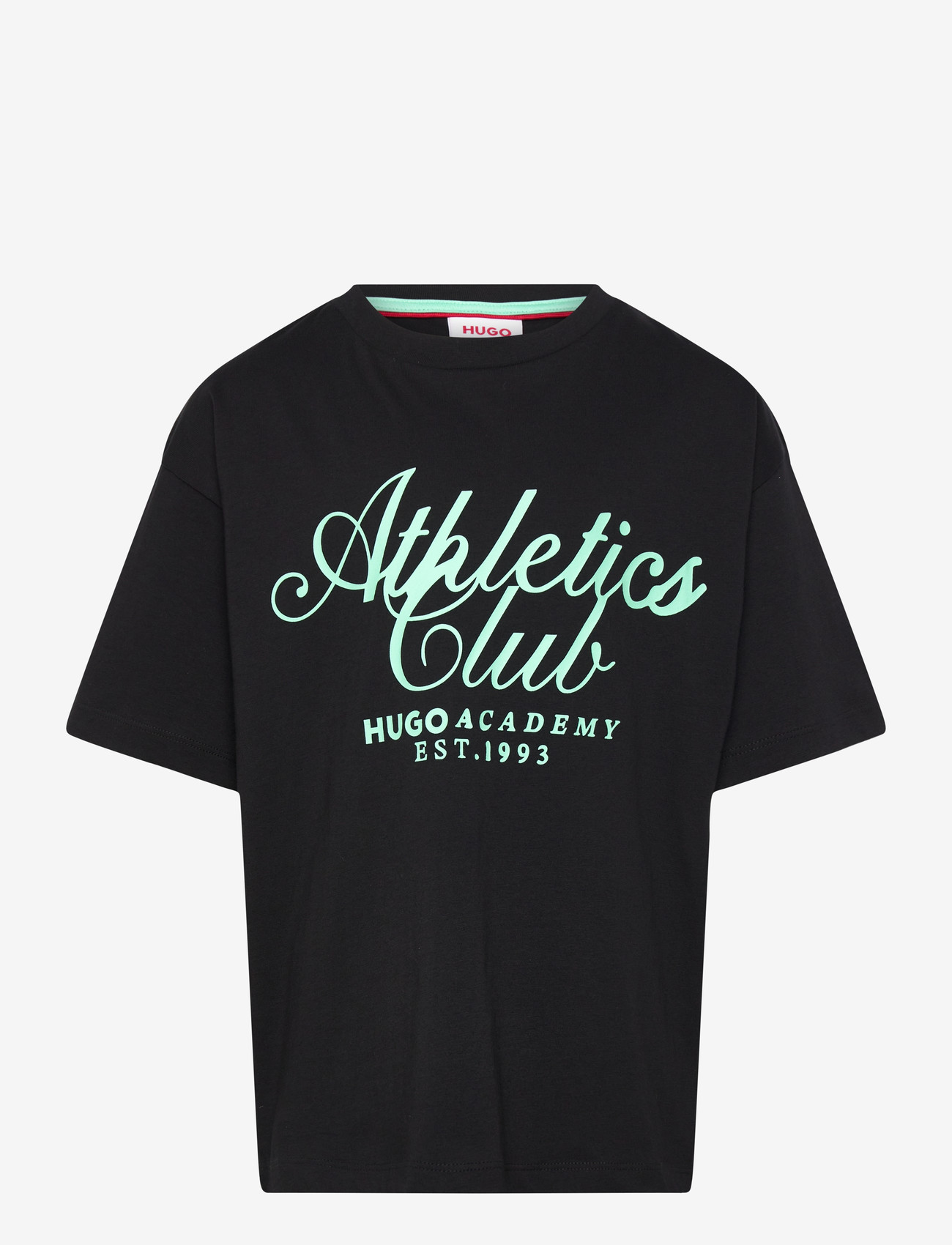 Hugo Kids - SHORT SLEEVES TEE-SHIRT - kortärmade t-shirts - black - 0