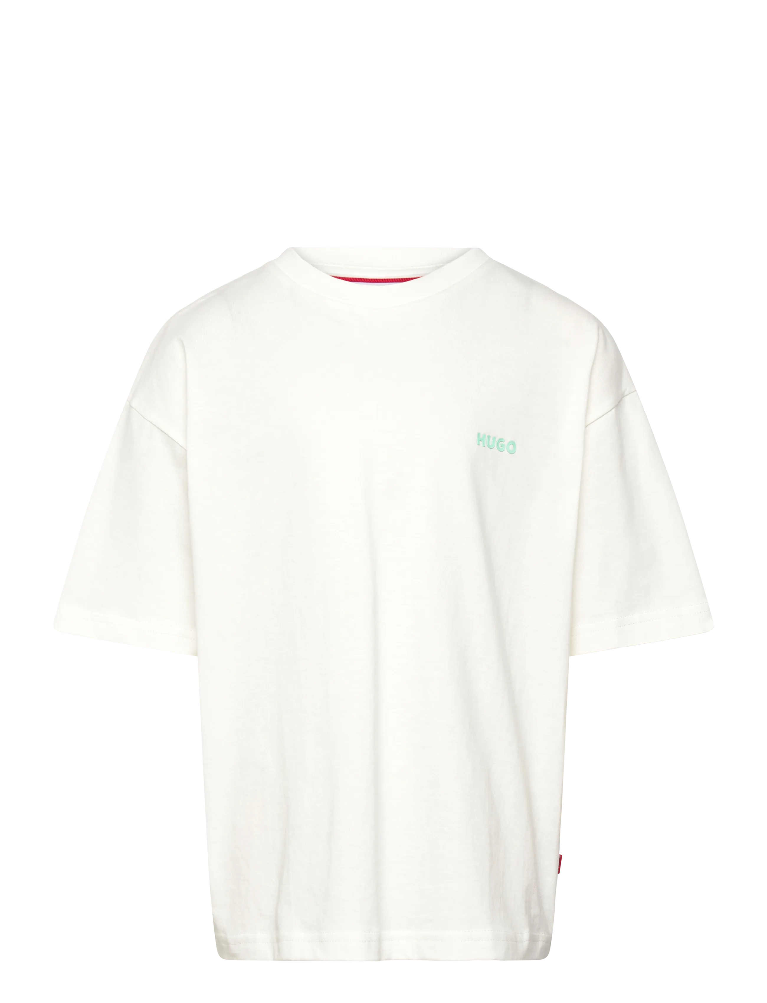 Hugo Kids SHORT SLEEVES TEE-SHIRT - Kläder - OFF WHITE / white