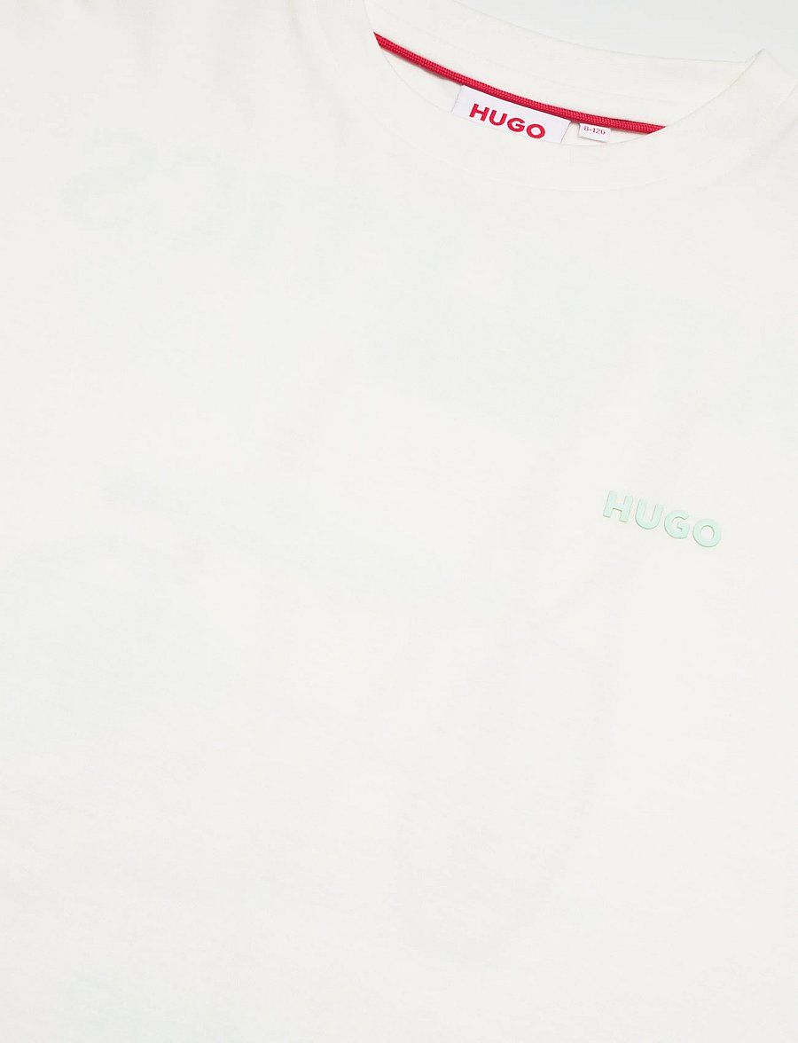 Hugo Kids - SHORT SLEEVES TEE-SHIRT - kurzärmelige - off white - 2