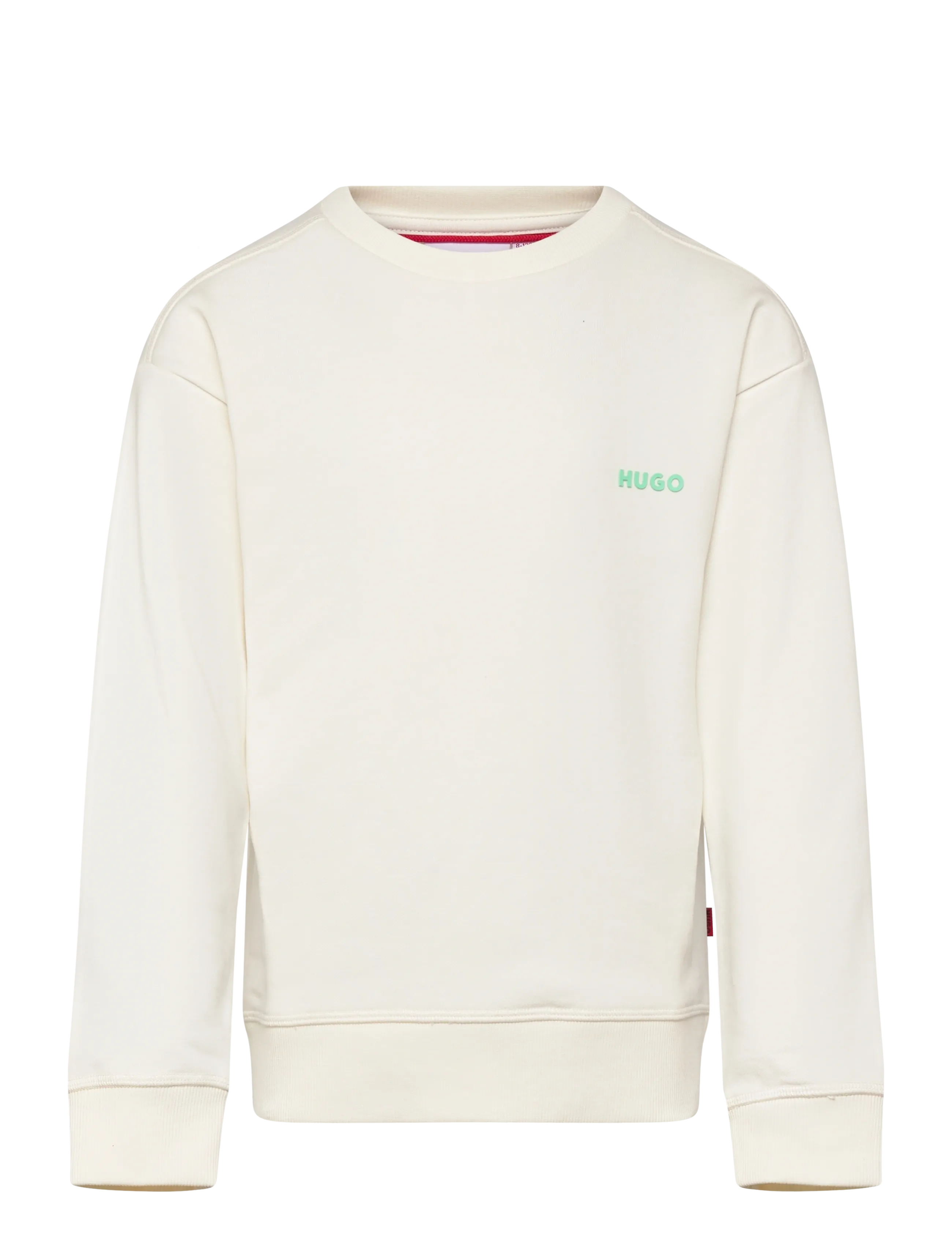 Hugo Kids SWEATSHIRT - Teens 9-14 år - OFF WHITE / cream