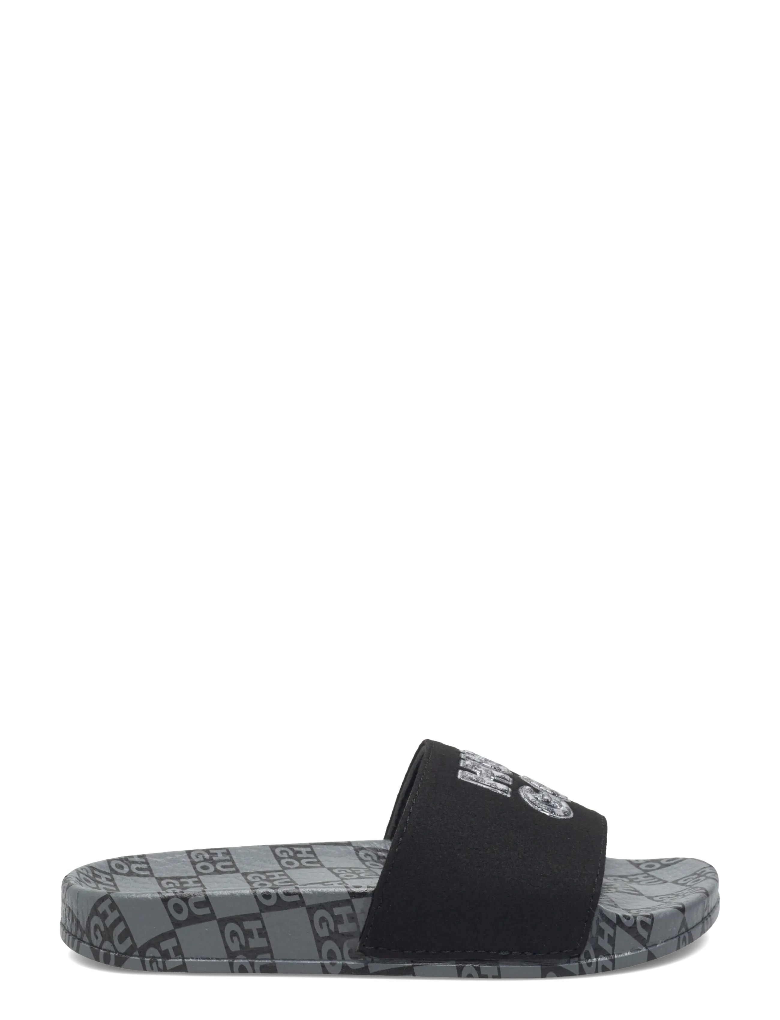 Hugo Kids - AQUA SLIDES - badelatschen - black - 1
