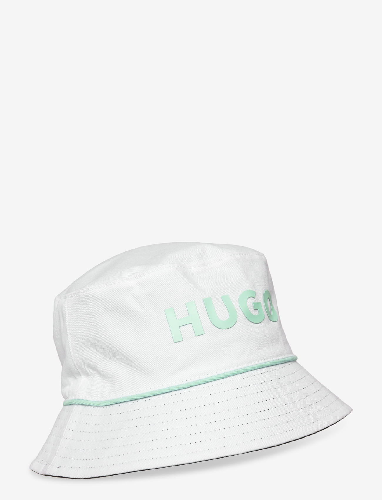 Hugo Kids BUCKET HAT - Bucket hats - BLACK / white
