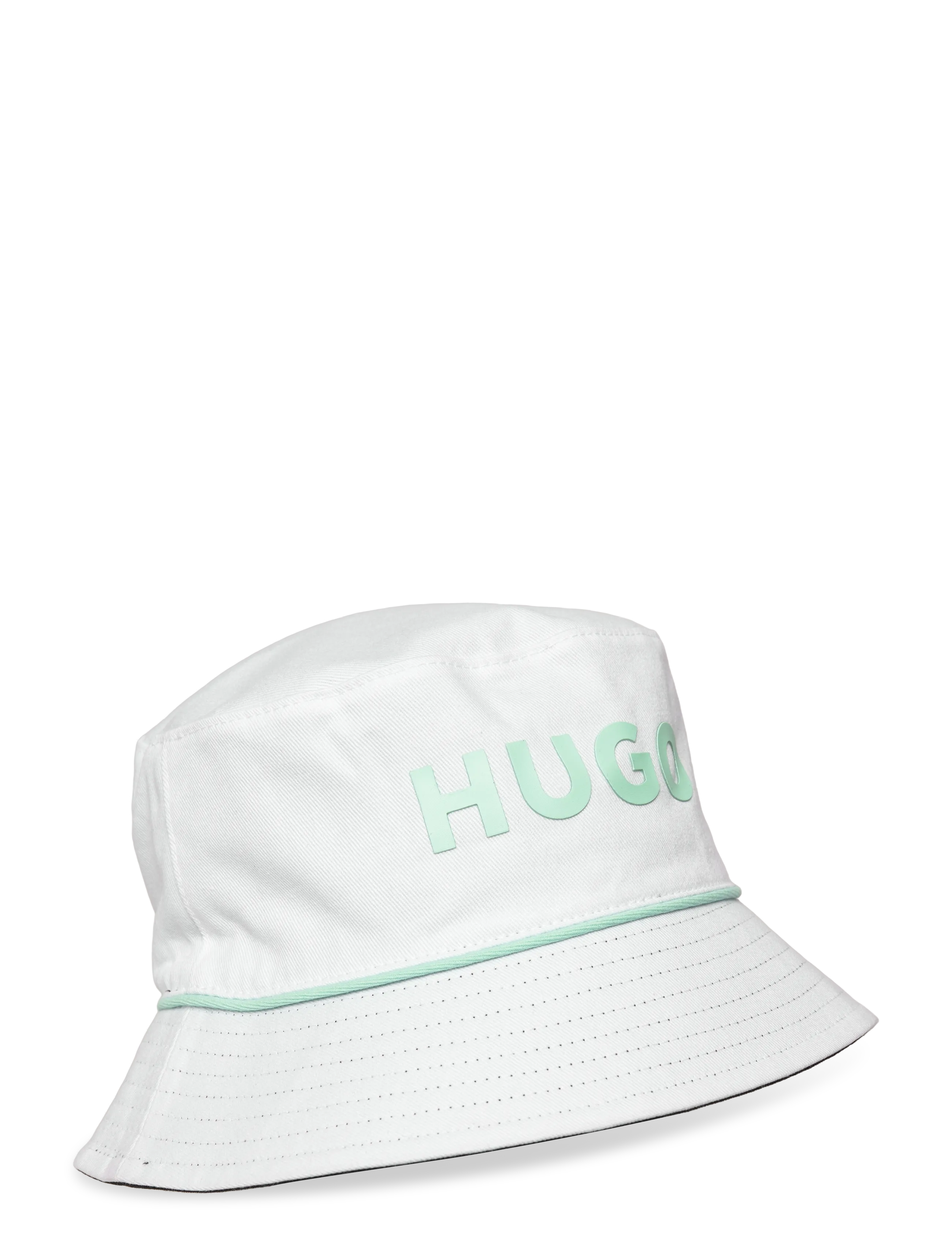 Hugo Kids BUCKET HAT - Hugo Kids - BLACK / white