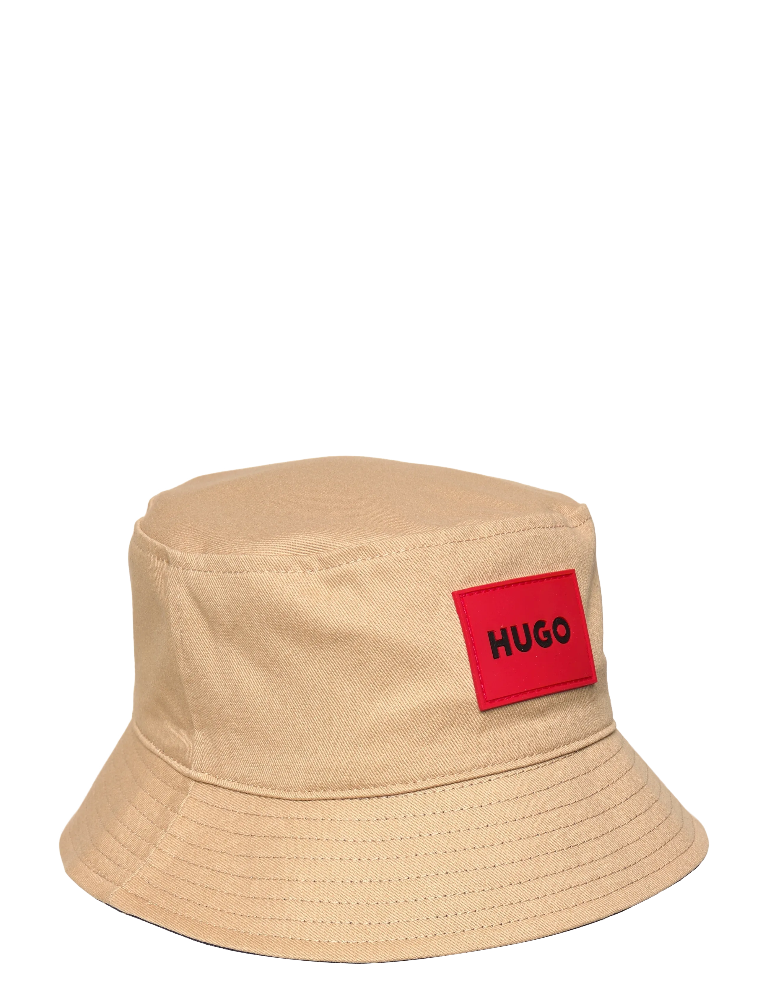 Hugo Kids BUCKET HAT - Accessories - NAVY / beige