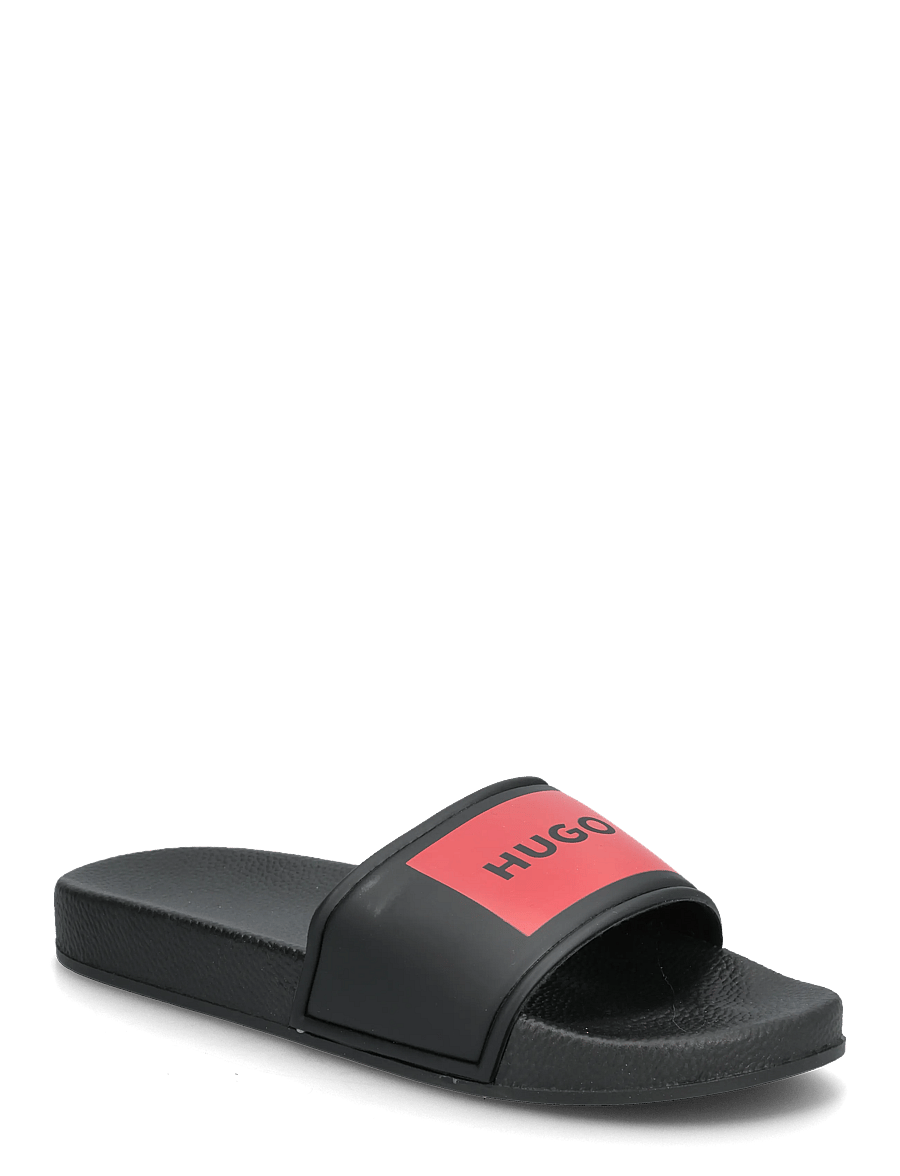 Hugo Kids - AQUA SLIDES - badelatschen - black - 0