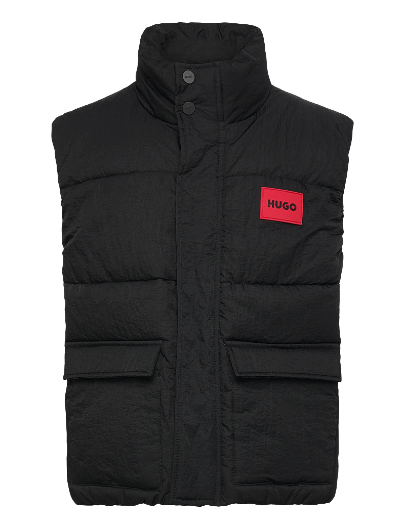 Hugo Kids - PUFFER JACKET SLEEVELESS - einkaufen nach alter von - black - 0