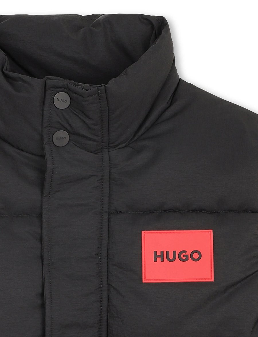 Hugo Kids - PUFFER JACKET SLEEVELESS - einkaufen nach alter von - black - 4