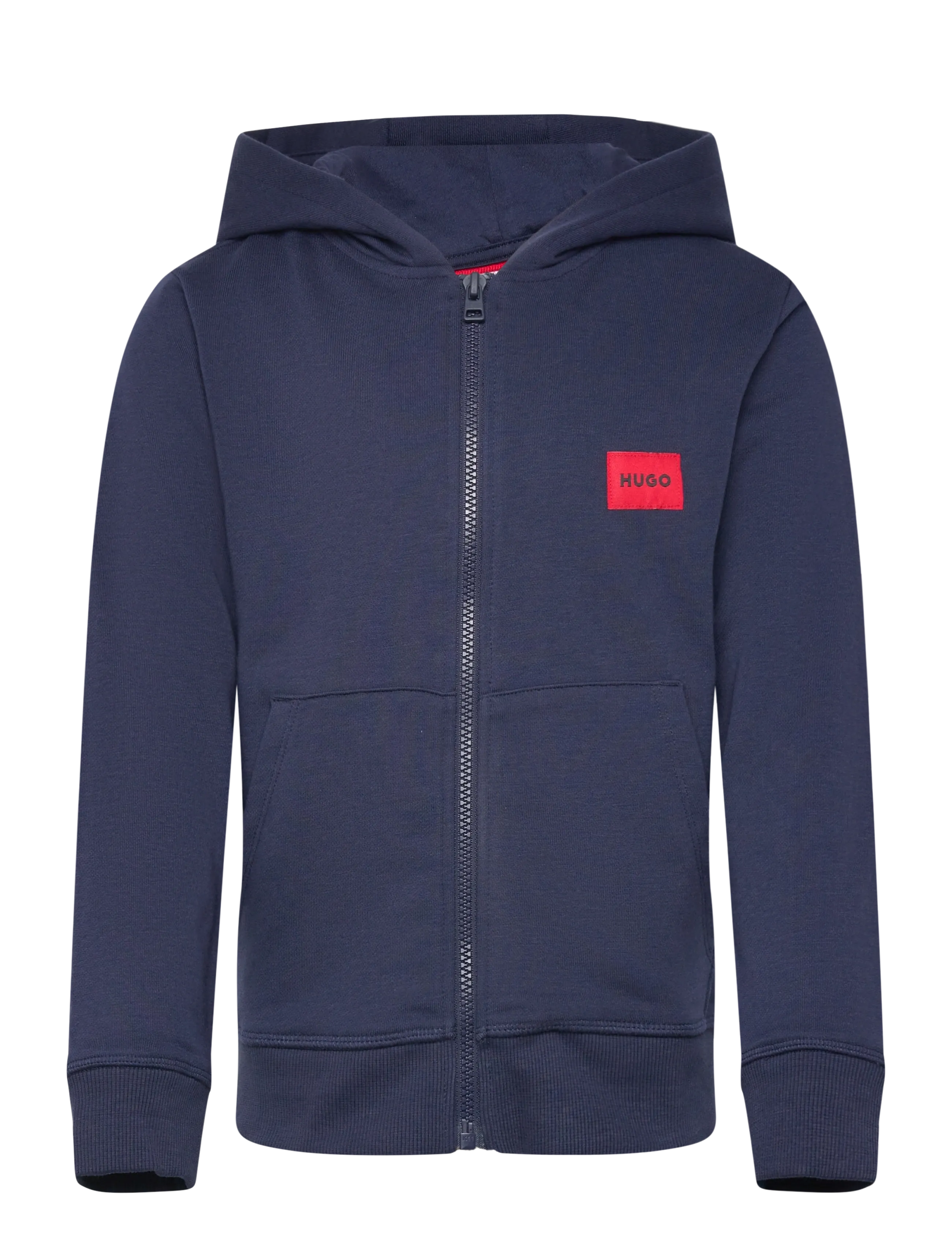 Hugo Kids Hooded Cardigan, 110, Sweatshirts & Hoodies, Marineblau - Kinder