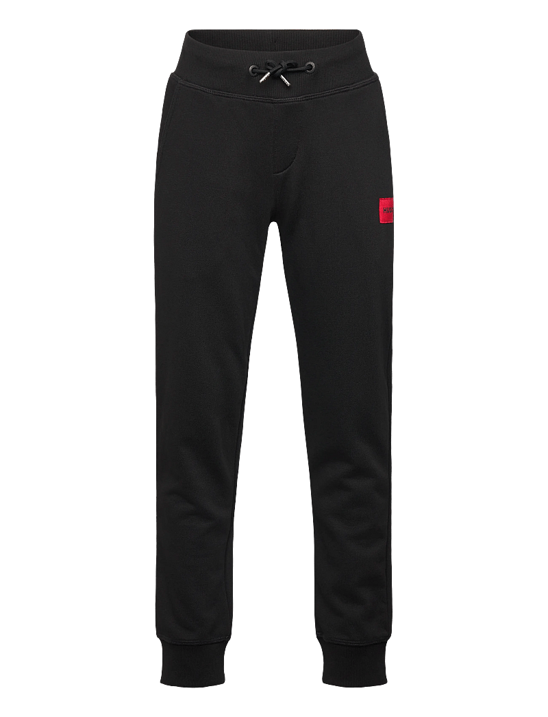 Hugo Kids - JOGGING BOTTOMS - jogginghosen - black - 0