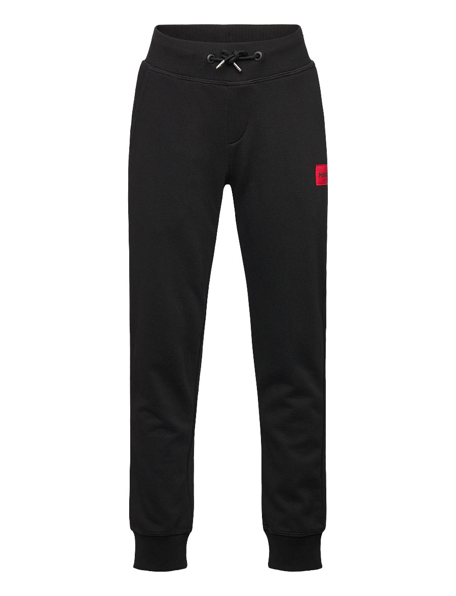 Hugo Kids - JOGGING BOTTOMS - jogginghosen - black - 0