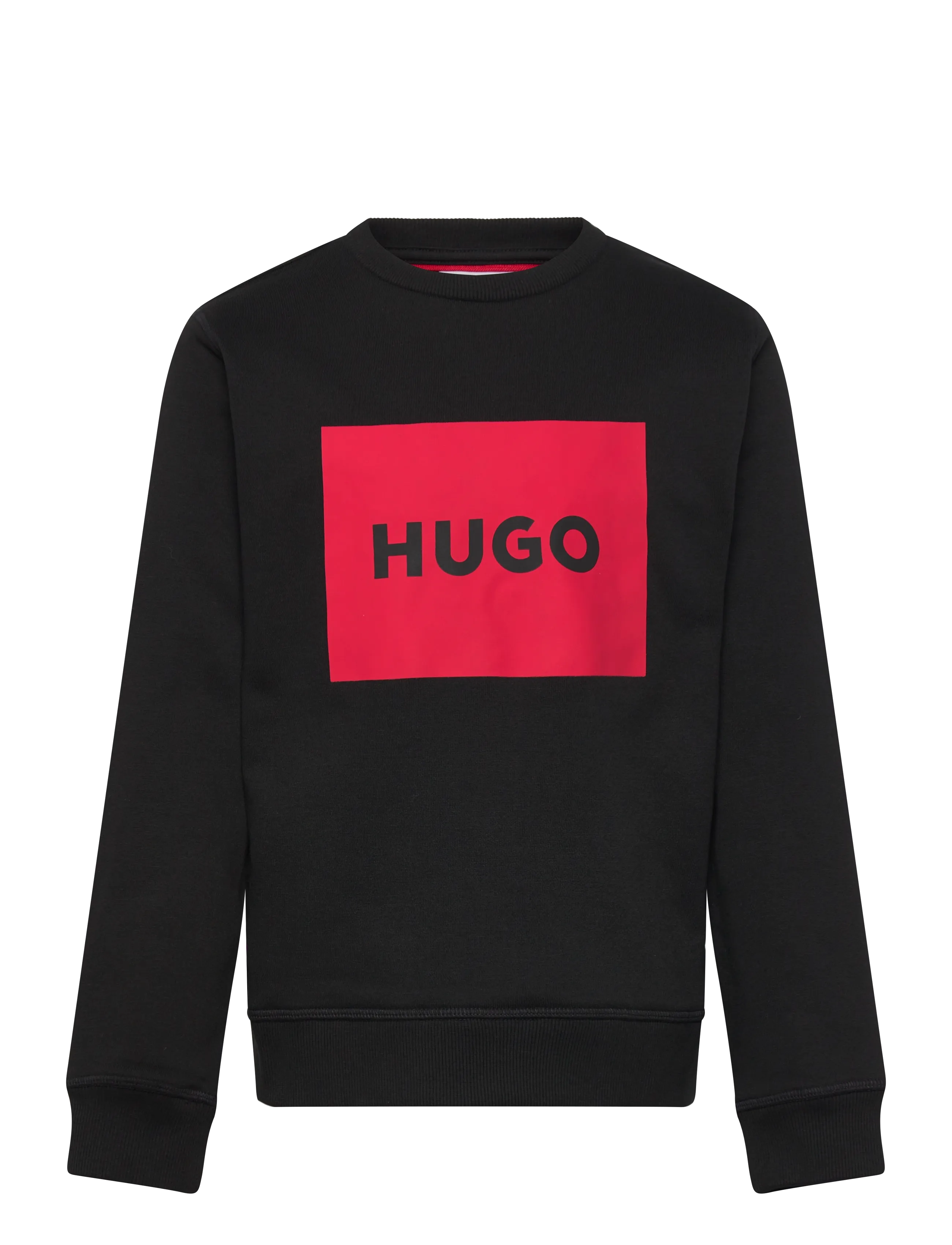 Hugo Kids SWEATSHIRT - Riided - BLACK / black