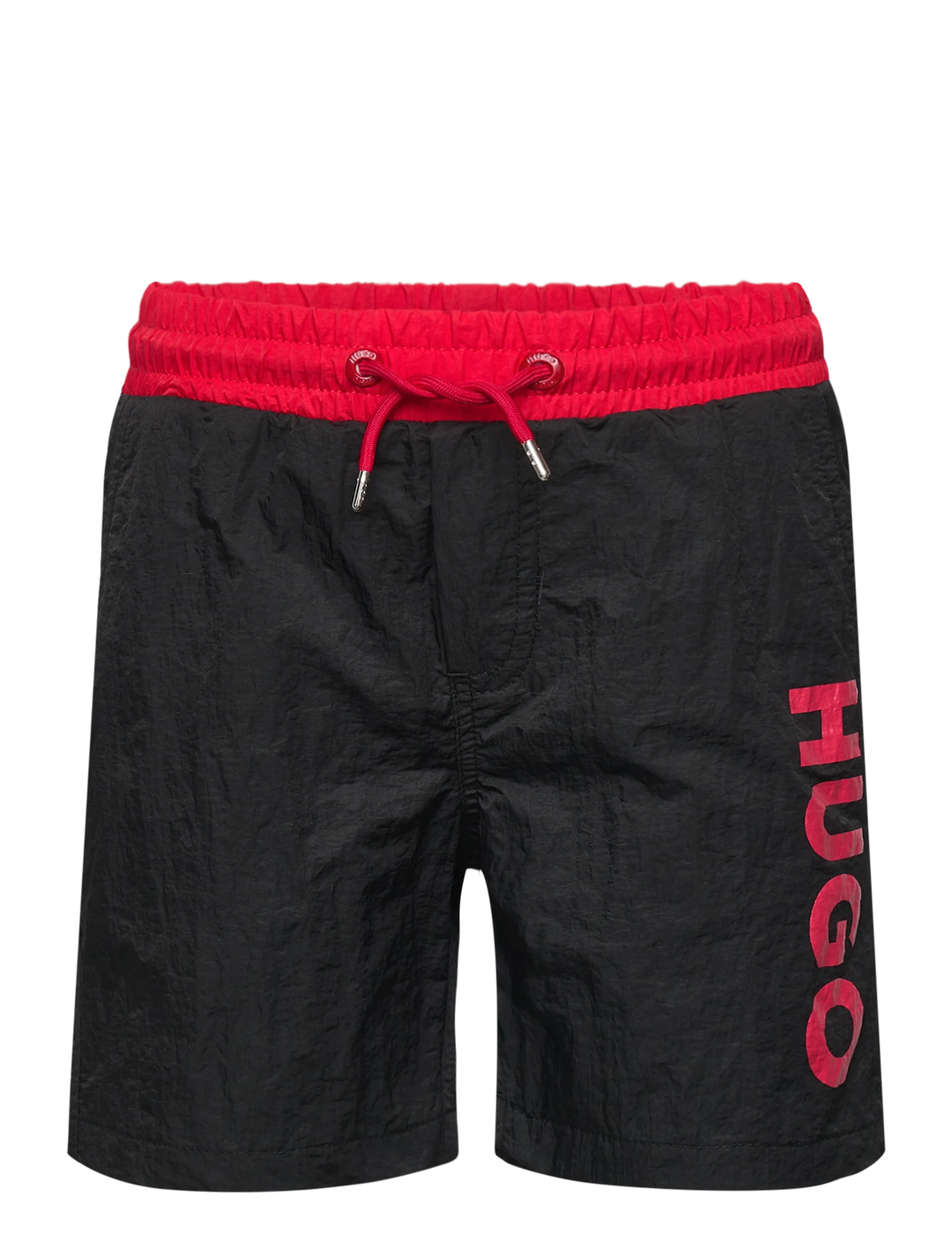 Hugo Kids Swim Shorts, 150, Black, Badetøj > Badeshorts, Børn