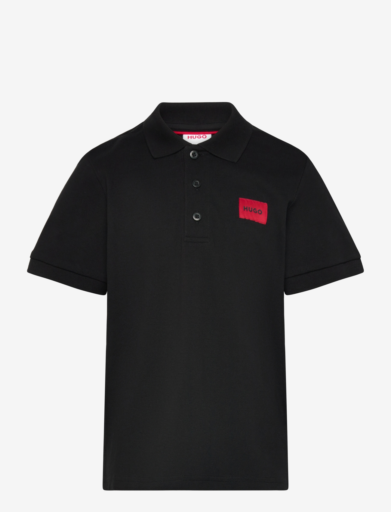 Hugo Kids - SHORT SLEEVE POLO - kurzärmelig - black - 0