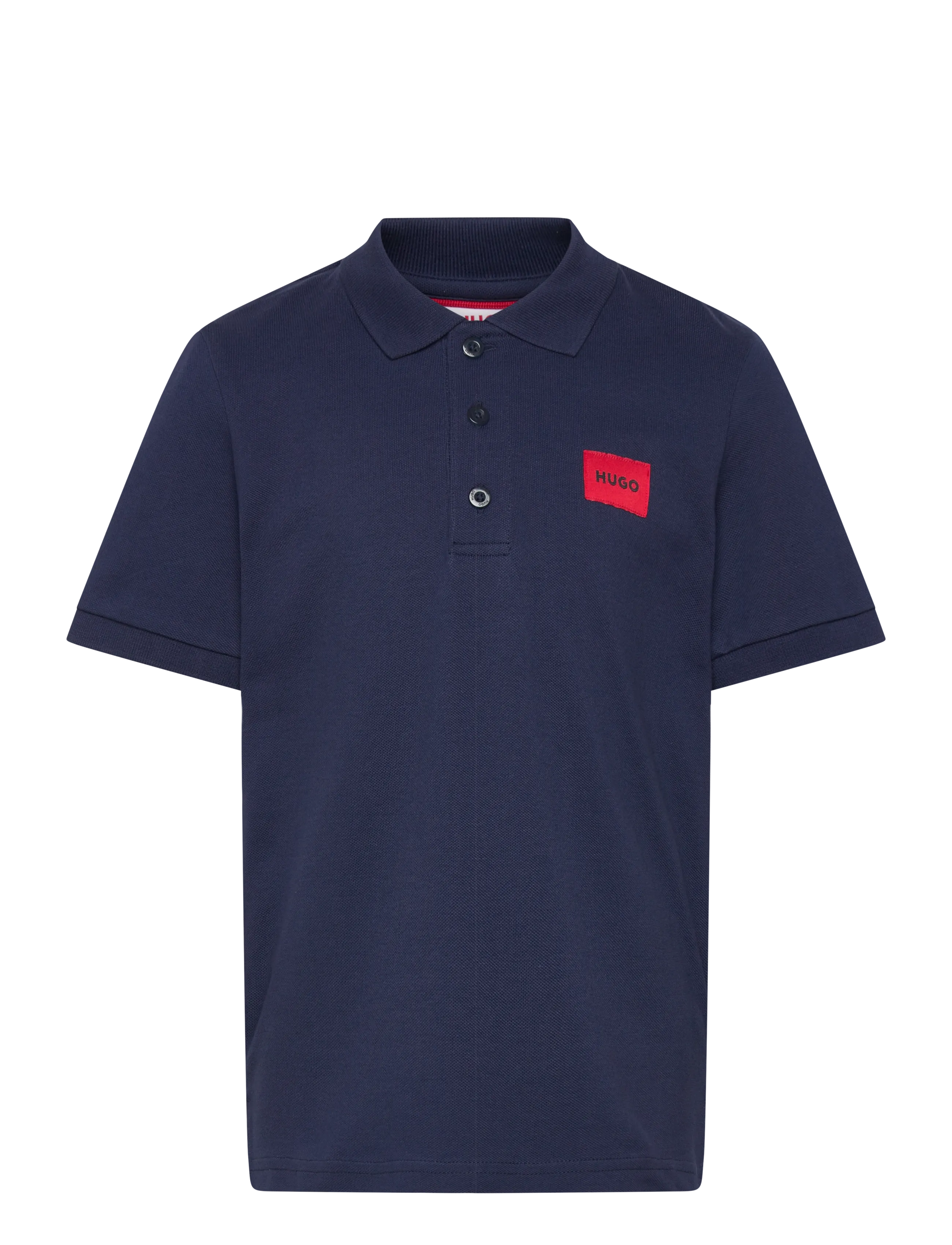 Hugo Kids Short Sleeve Polo, 152, Polo Shirts, Marineblau - Short-sleeved Kinder