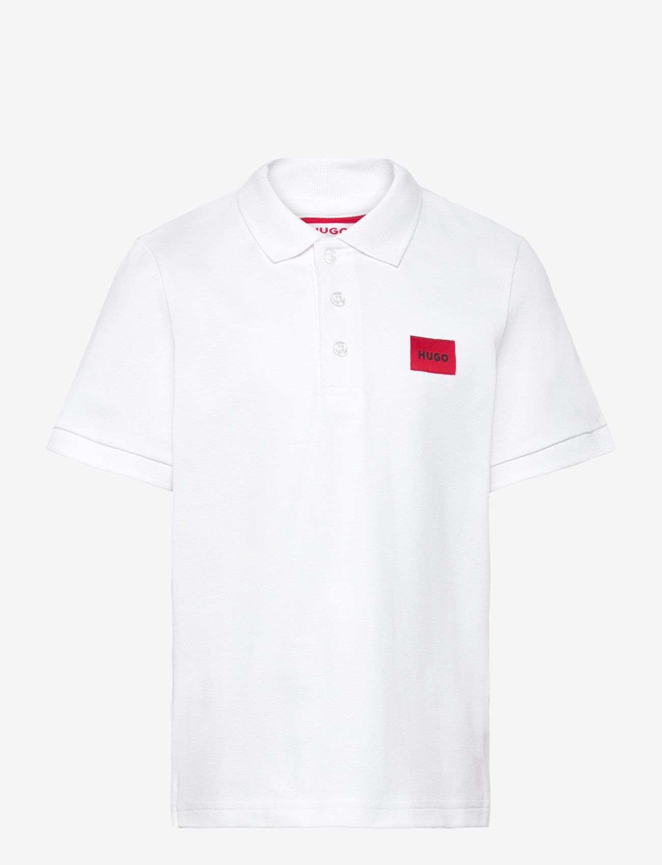 Hugo Kids - SHORT SLEEVE POLO - kortærmede poloer - white - 0
