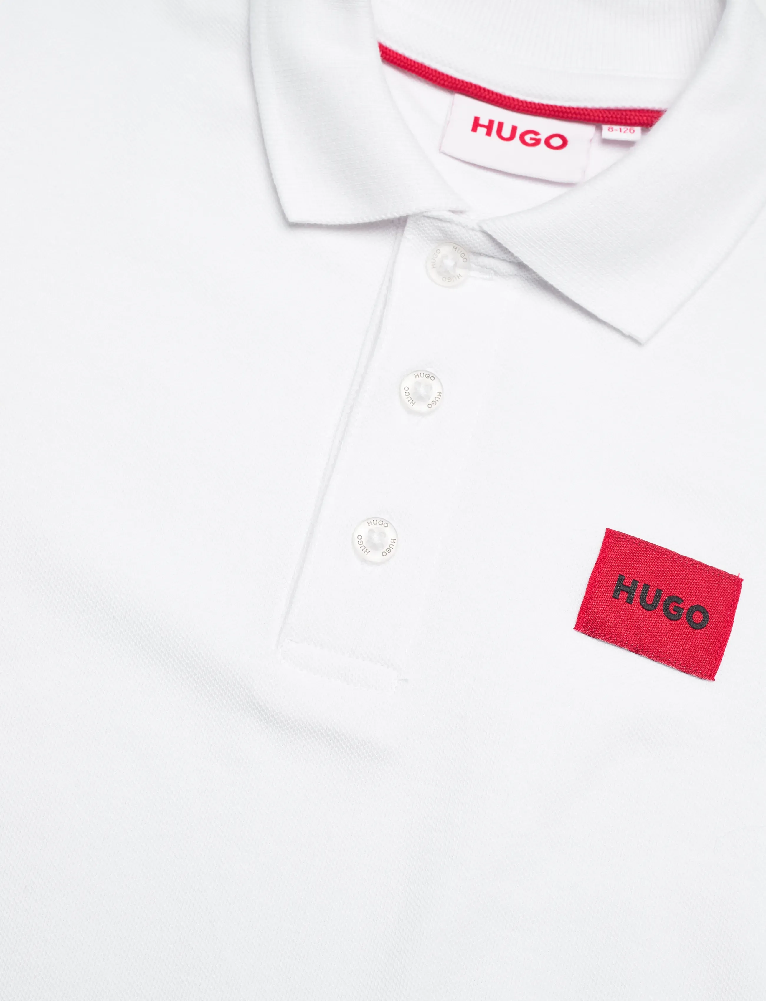 Hugo Kids - SHORT SLEEVE POLO - short-sleeved polos - white - 2