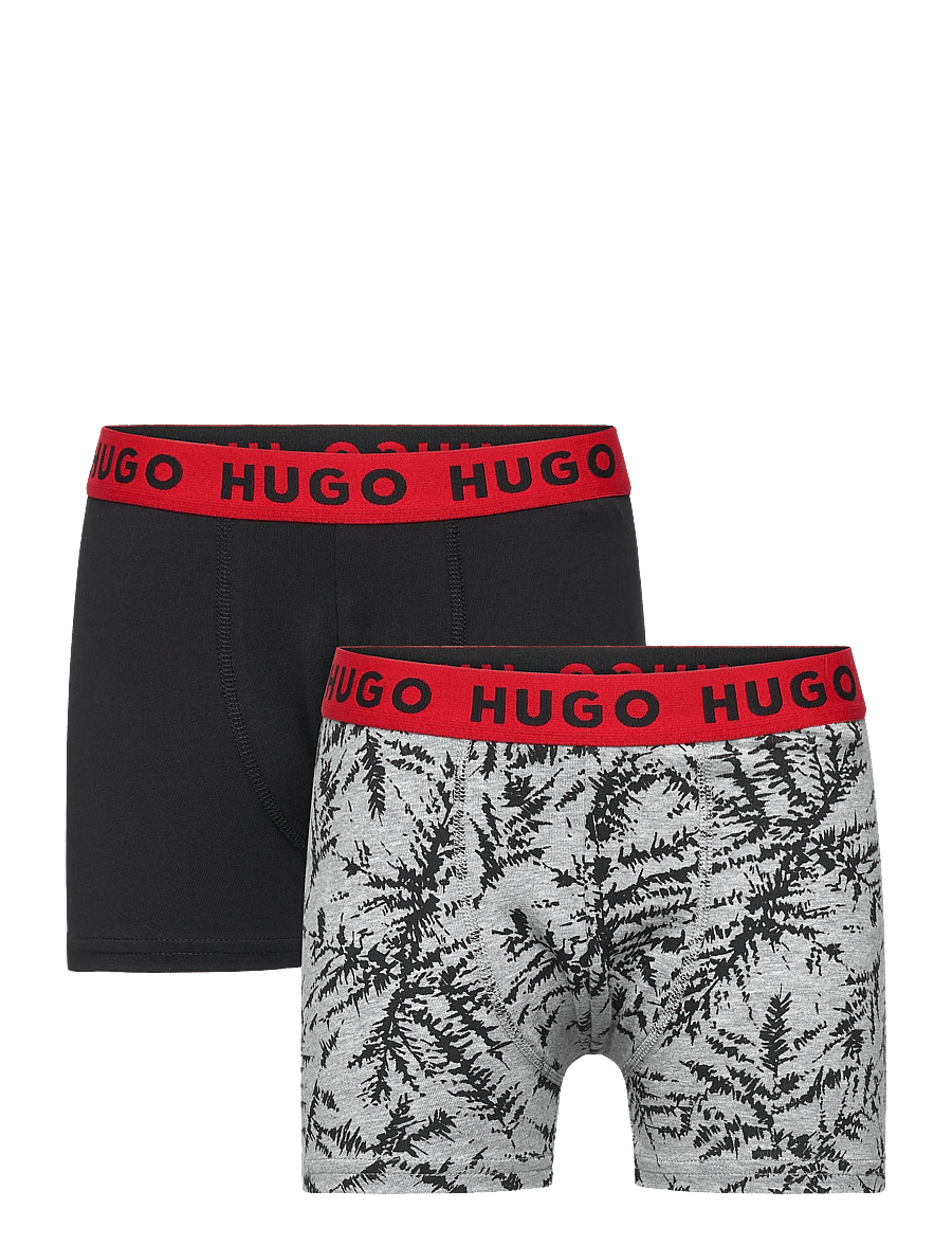 Hugo Kids - SET OF 2 BOXER SHORTS - apakšbikses - black - 0
