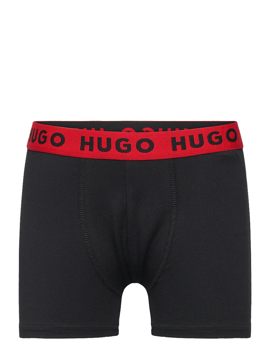 Hugo Kids - SET OF 2 BOXER SHORTS - apakšbikses - black - 2
