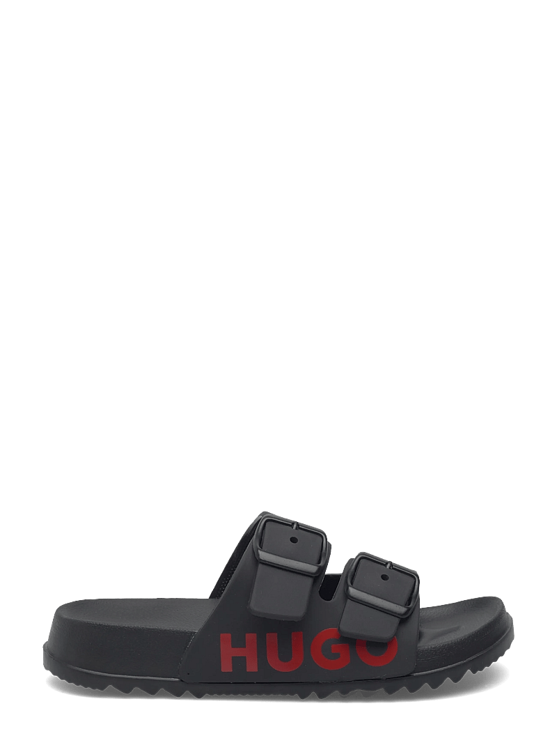 Hugo Kids - AQUA SLIDES - badelatschen - black - 1