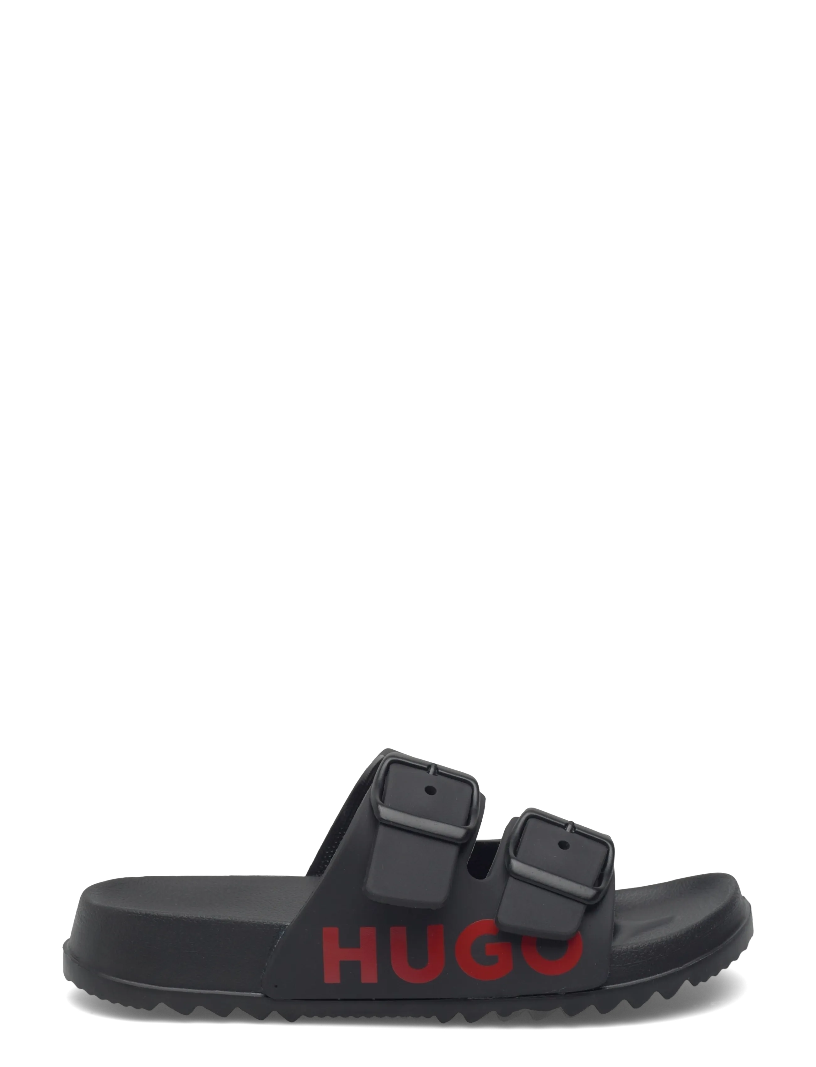 Hugo Kids - AQUA SLIDES - badelatschen - black - 1