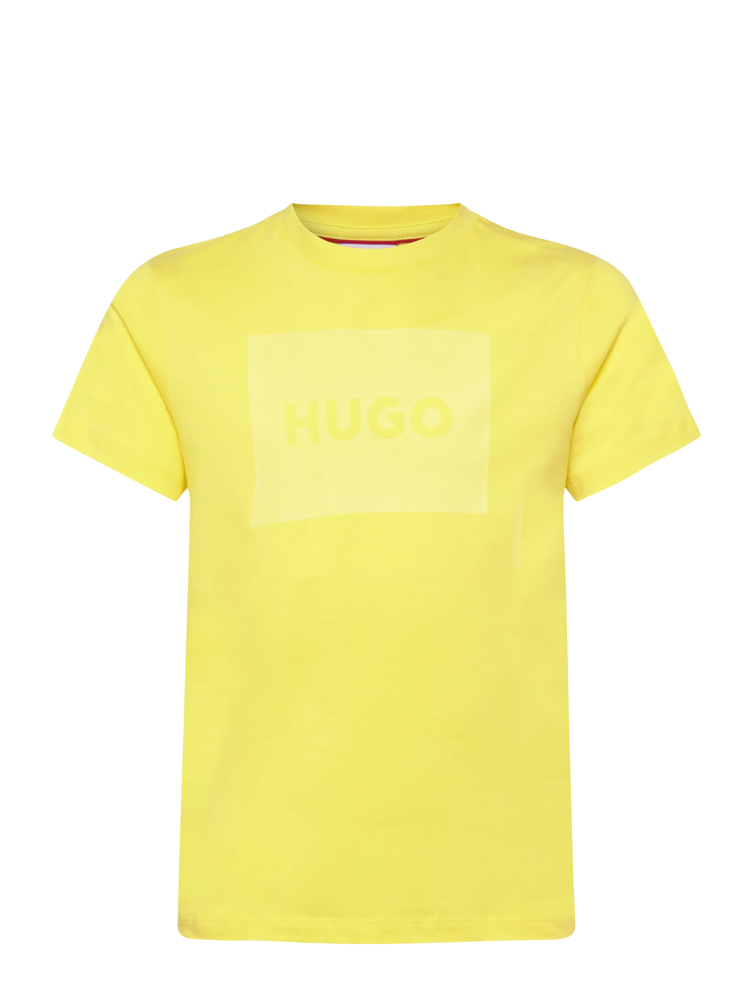Hugo Kids SHORT SLEEVES TEE-SHIRT - Kläder - LEMON / yellow