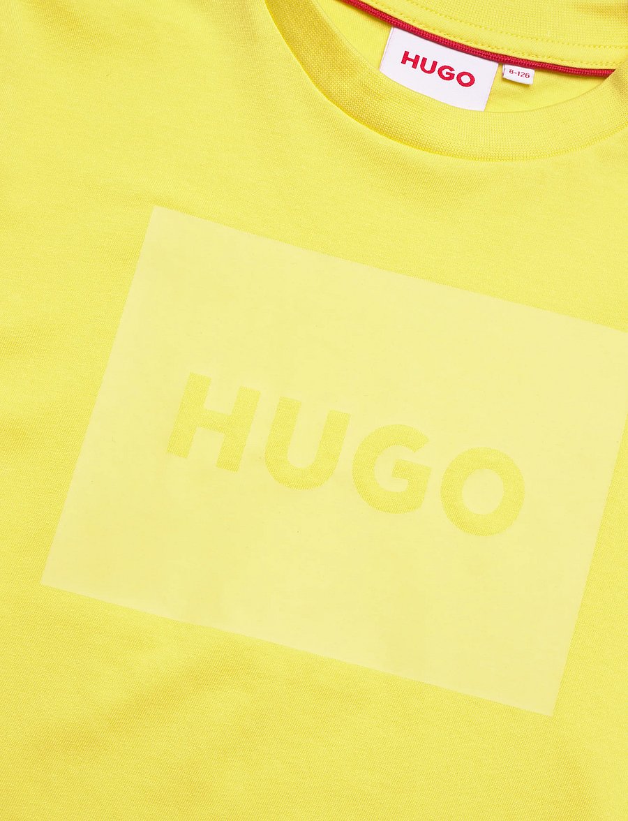Hugo Kids - SHORT SLEEVES TEE-SHIRT - lühikeste varrukatega t-särgid - lemon - 2