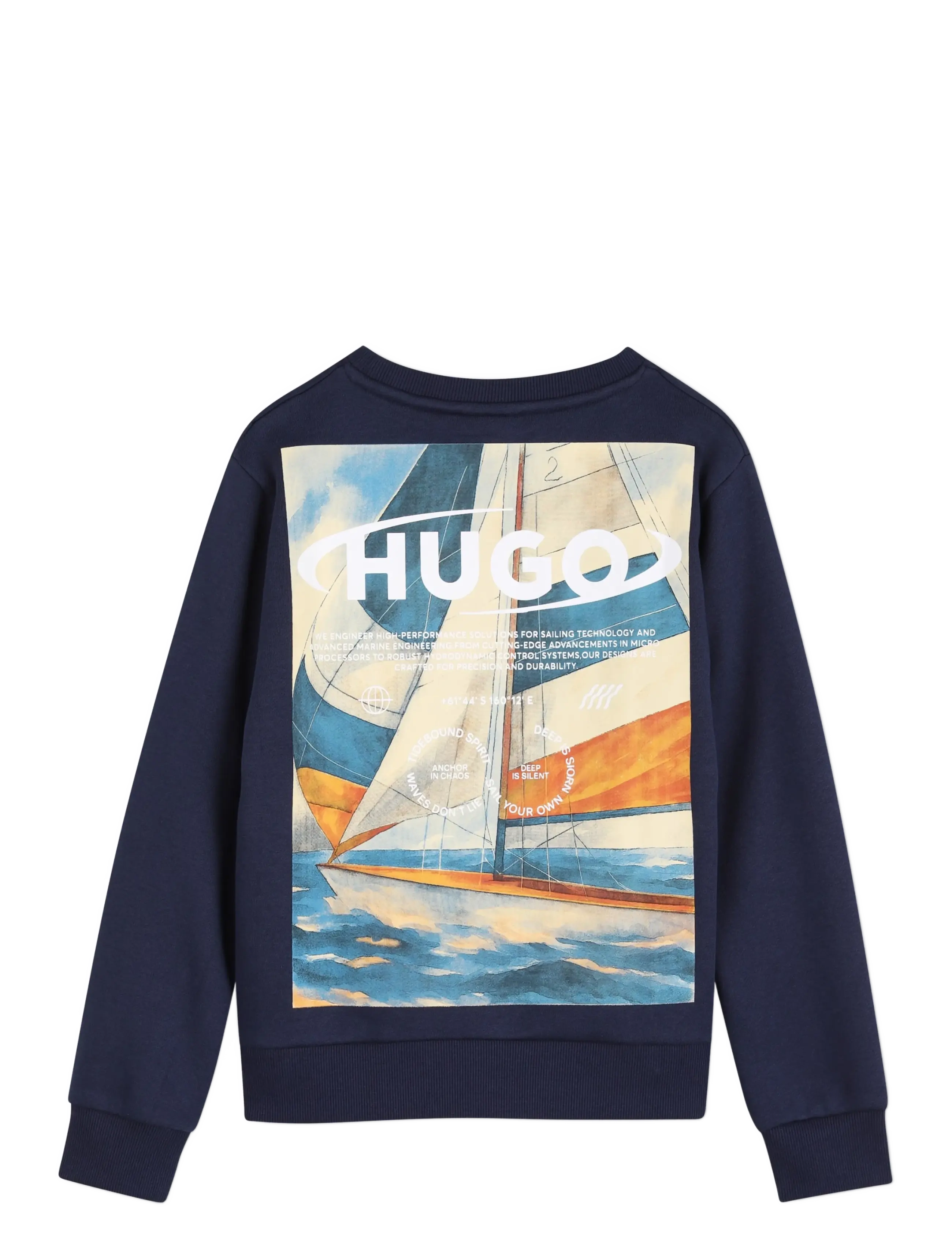 Hugo Kids - SWEATSHIRT - sweatshirts - navy - 1