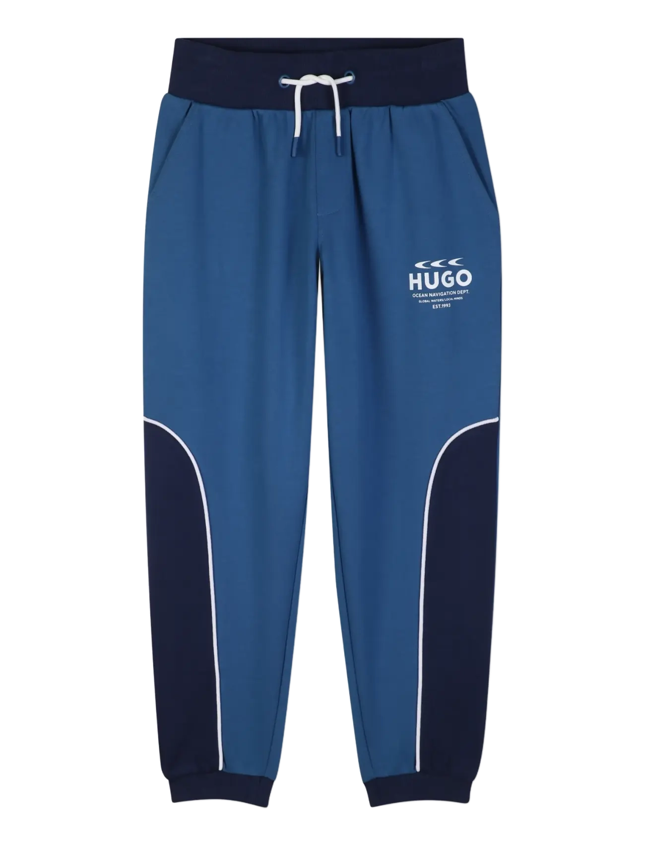 Hugo Kids JOGGING BOTTOMS - Hosen - BLUE / blue